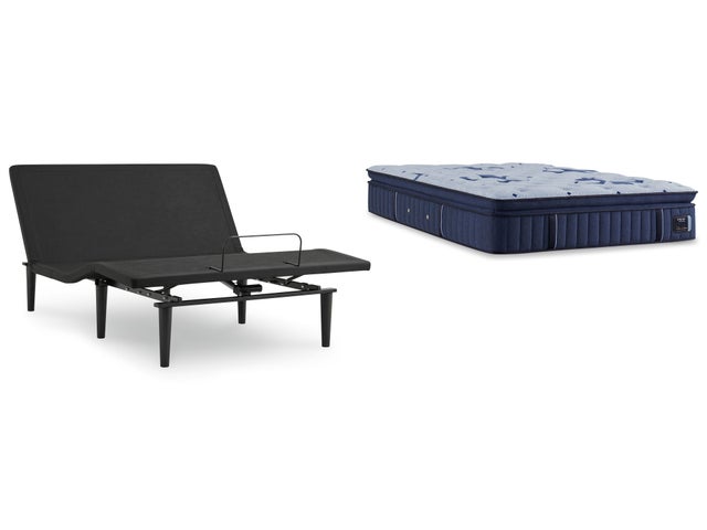 Stearns & Foster® Estate Collection Soft Pillow Top Full Mattress with Sealy Ease 4.0 Adjustable Base