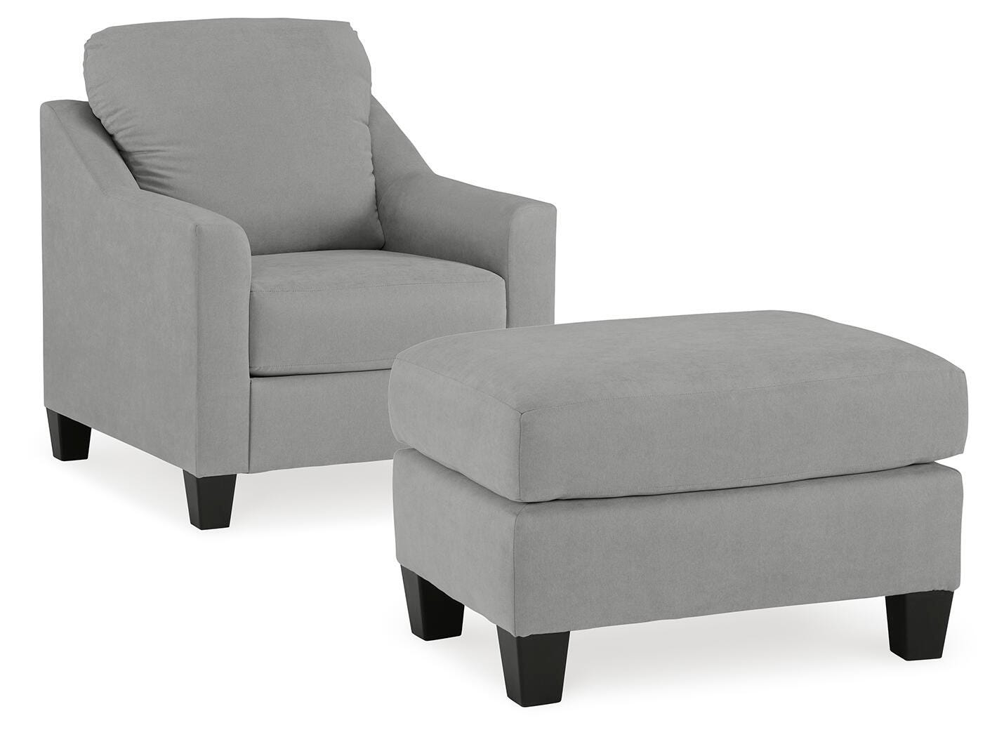 Adlai Chair and Ottoman - image 1