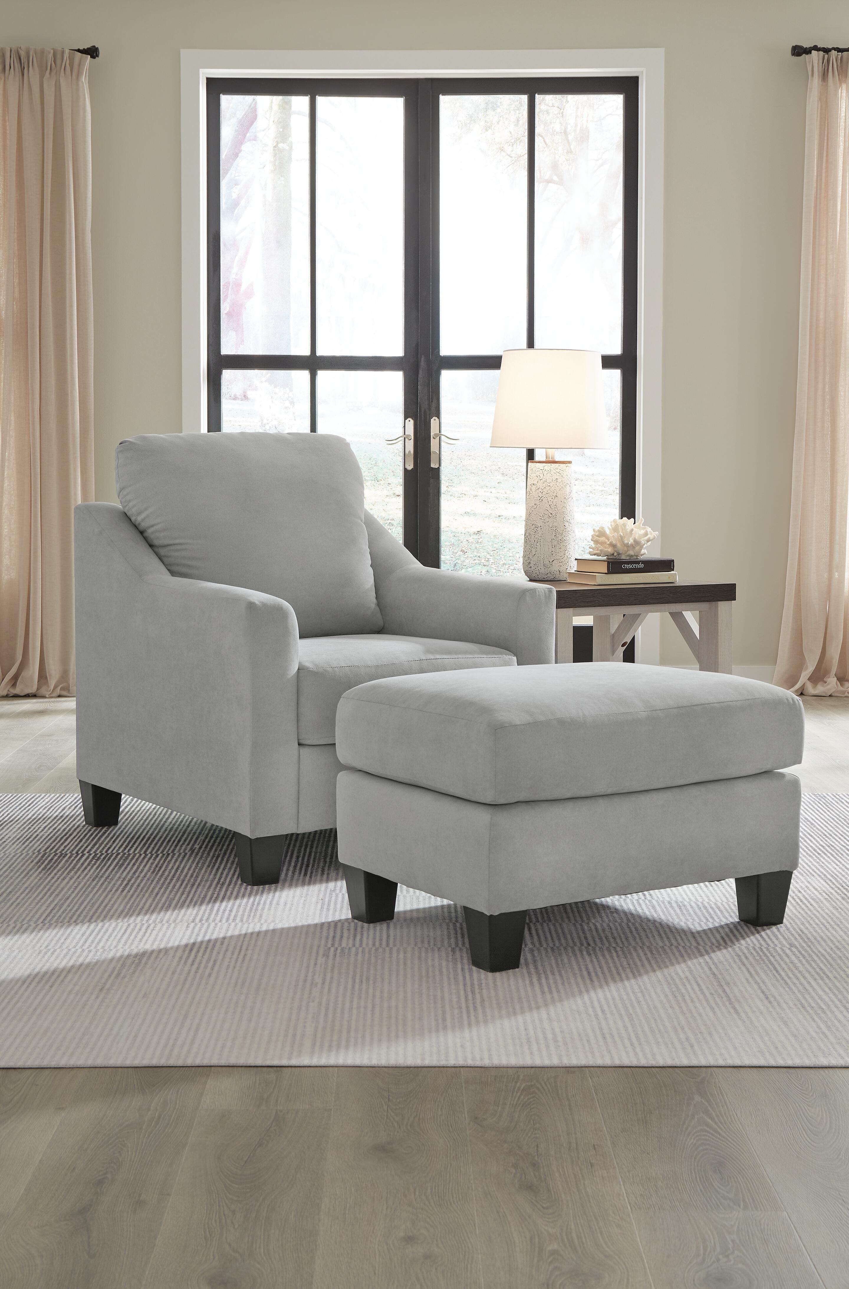 Adlai Chair and Ottoman - image 2