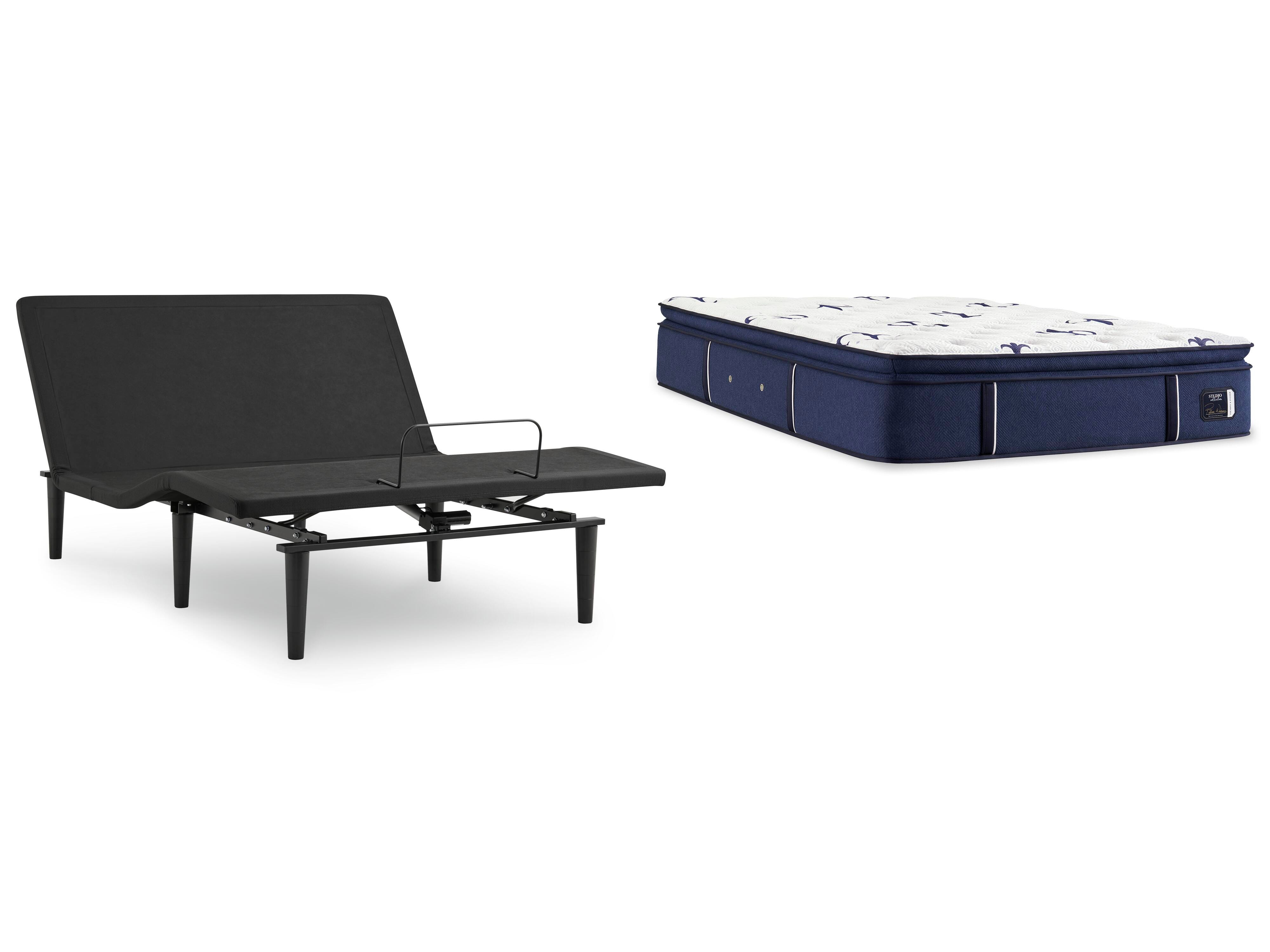 Stearns & Foster® Mattress with Adjustable Base, Lagoon, large