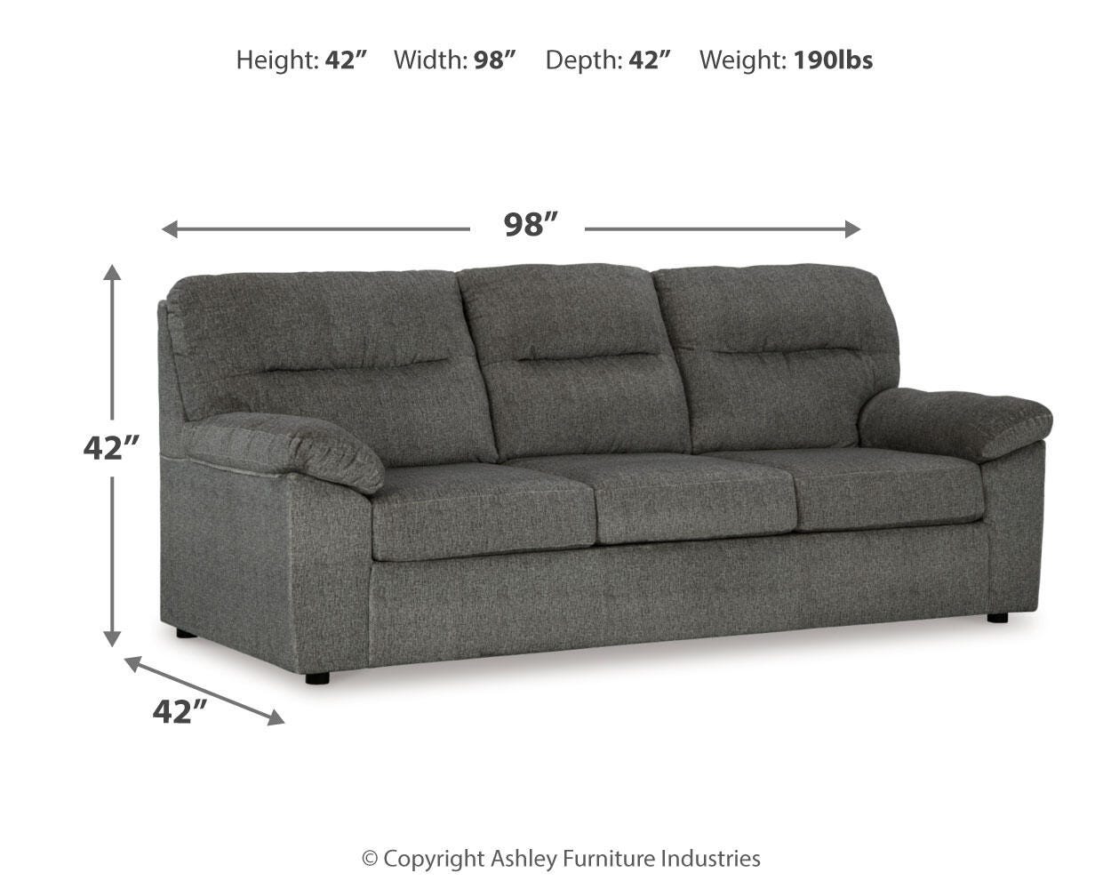 Bindura Sofa, Glider Loveseat and Recliner - image 17