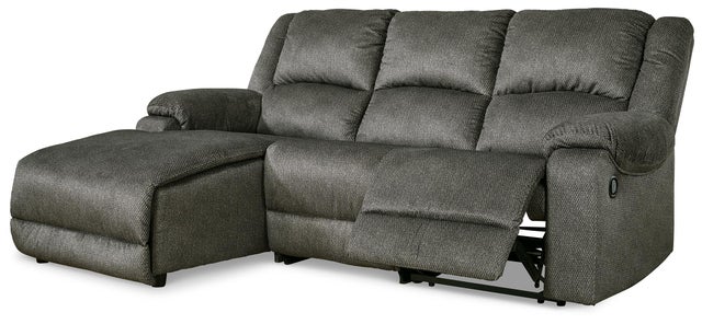 Benlocke 3-Piece Manual Reclining Modular Sectional with Chaise