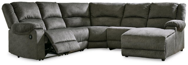 Benlocke 5-Piece Manual Reclining Modular Sectional with Chaise