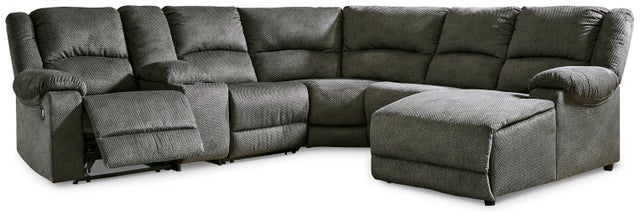 Benlocke 6-Piece Manual Reclining Modular Sectional with Chaise