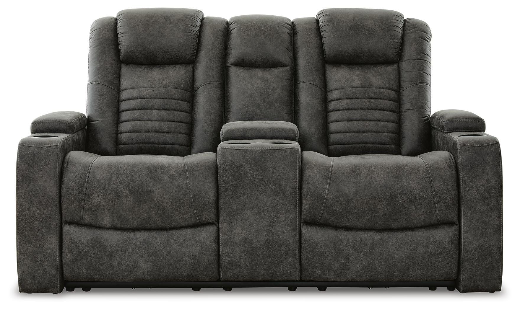 Soundcheck Dual Power Reclining Loveseat with Console