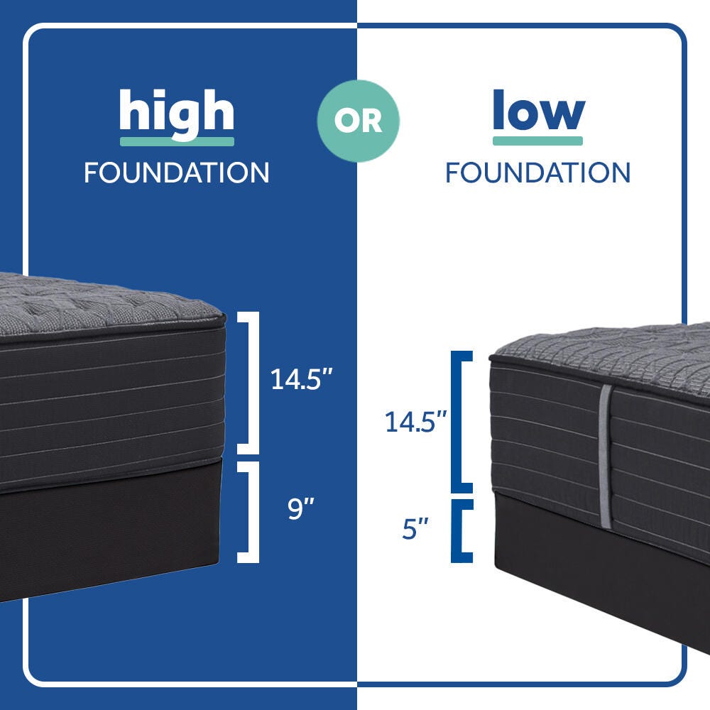 Sealy Sealy® Princeton, Soft - Split California King, Dark Gray, large