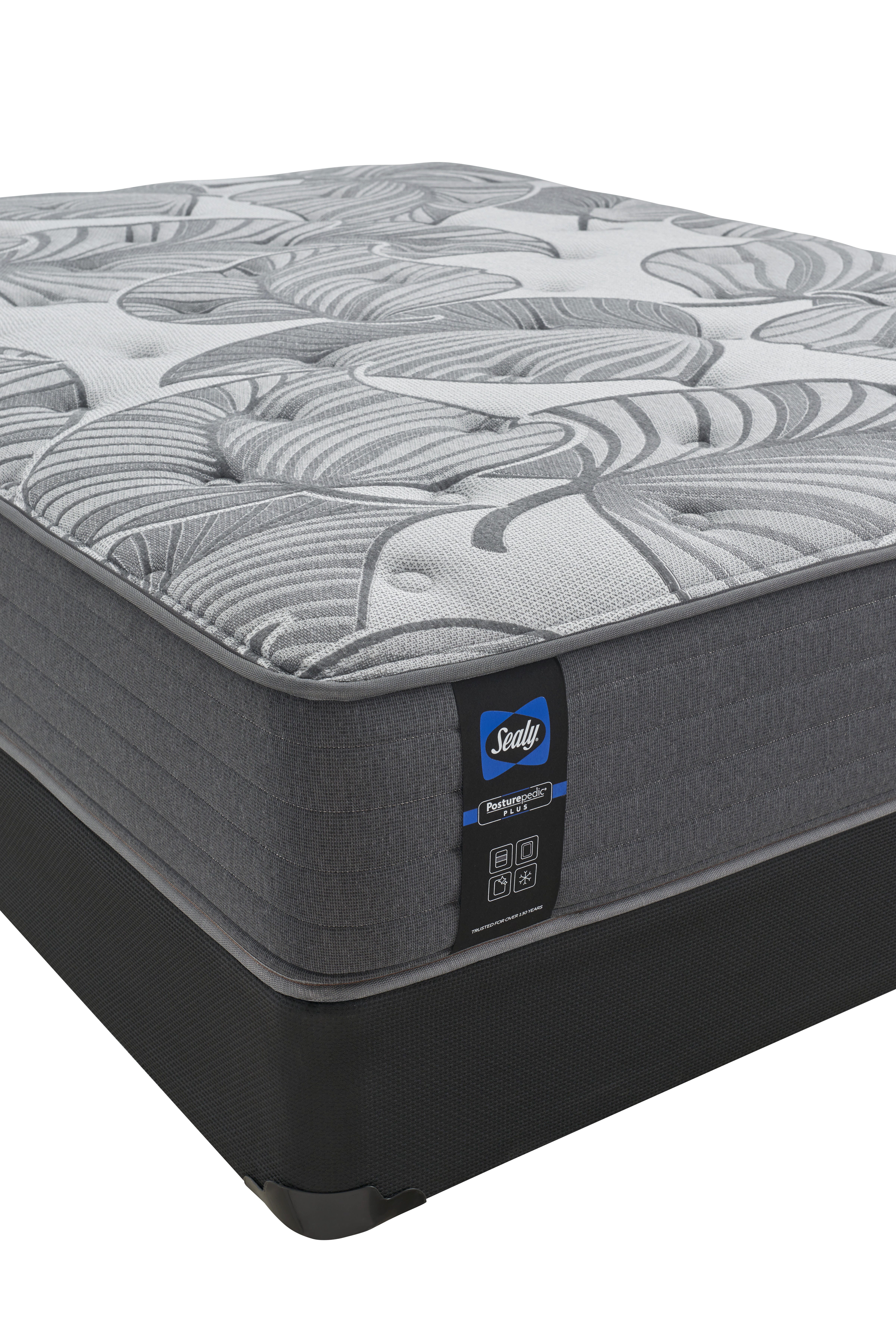 Sealy Sealy® Euclid Avenue, Medium - Split California King, Ash, large