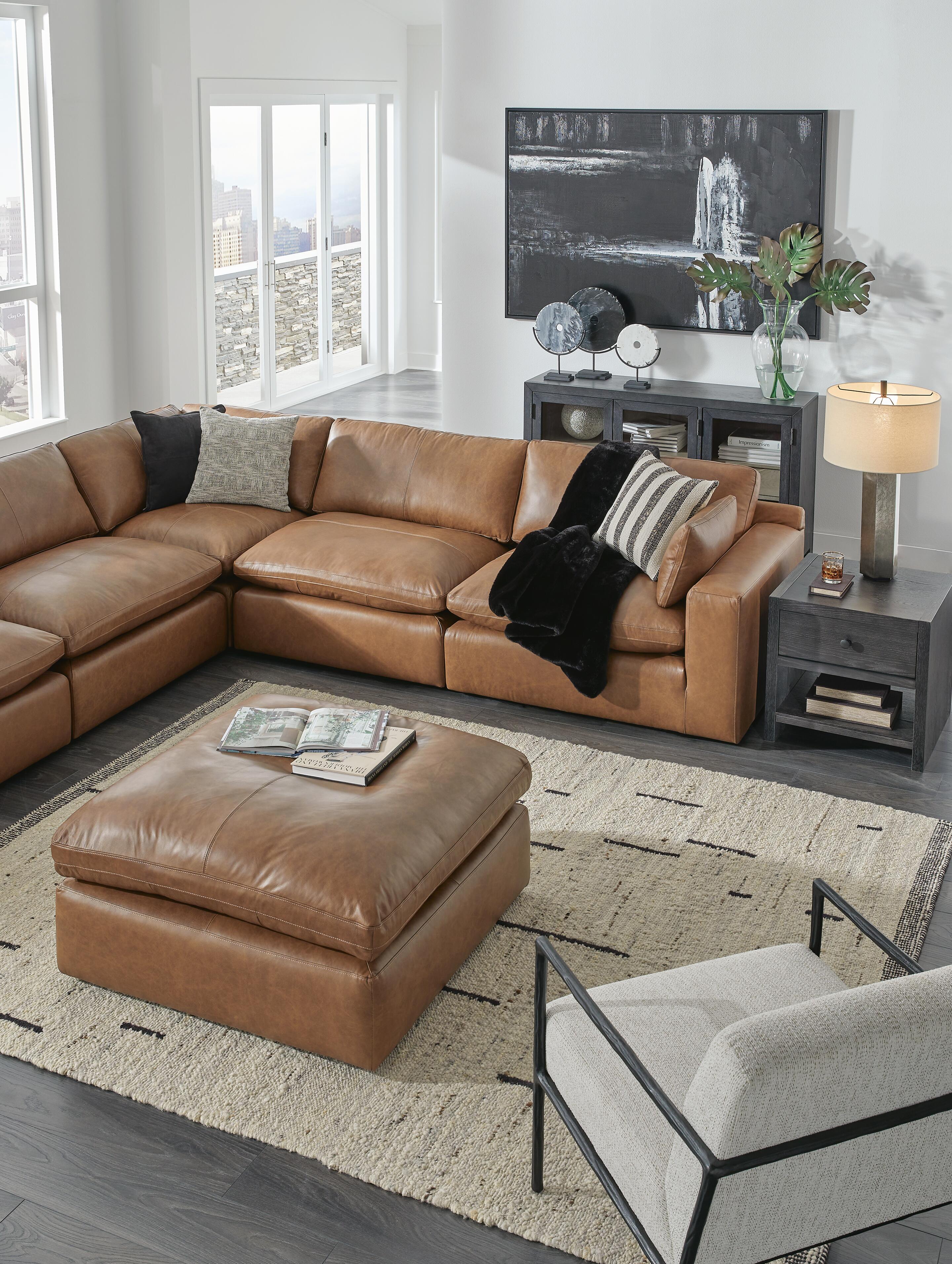 Emilia Oversized Accent Ottoman - image 8
