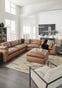 Emilia 5-Piece Sectional, Caramel, large
