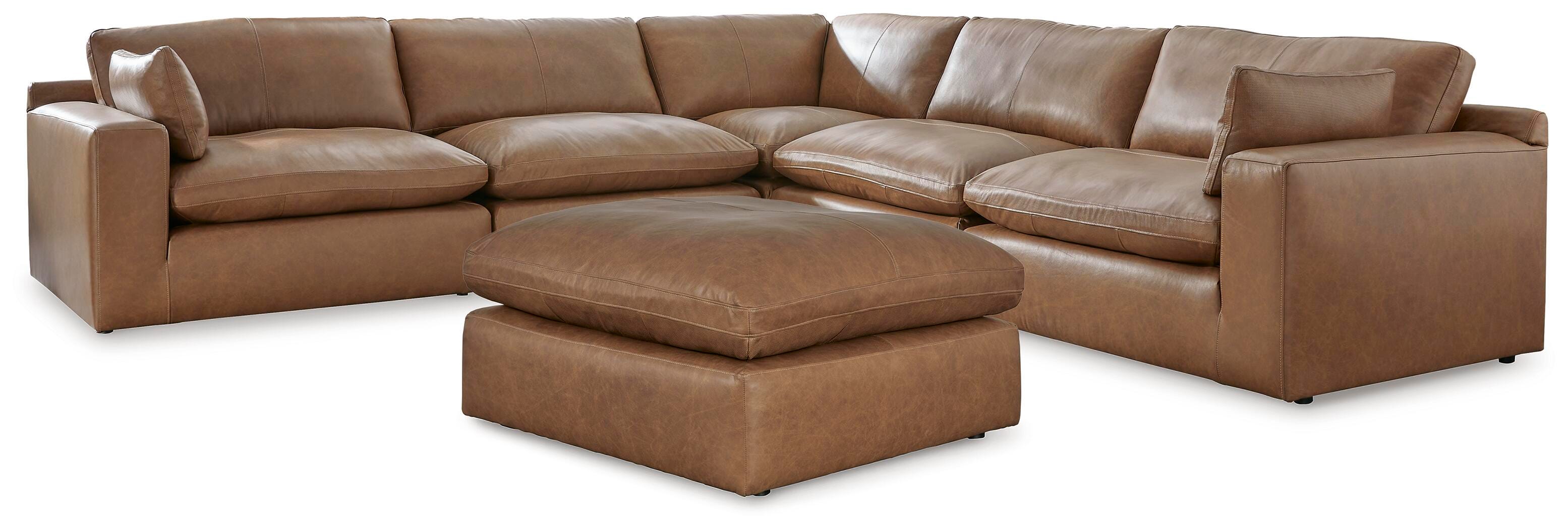 Emilia 5-Piece Sectional and Ottoman - image 1