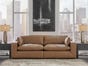 Emilia 2-Piece Sectional Loveseat, Caramel, large