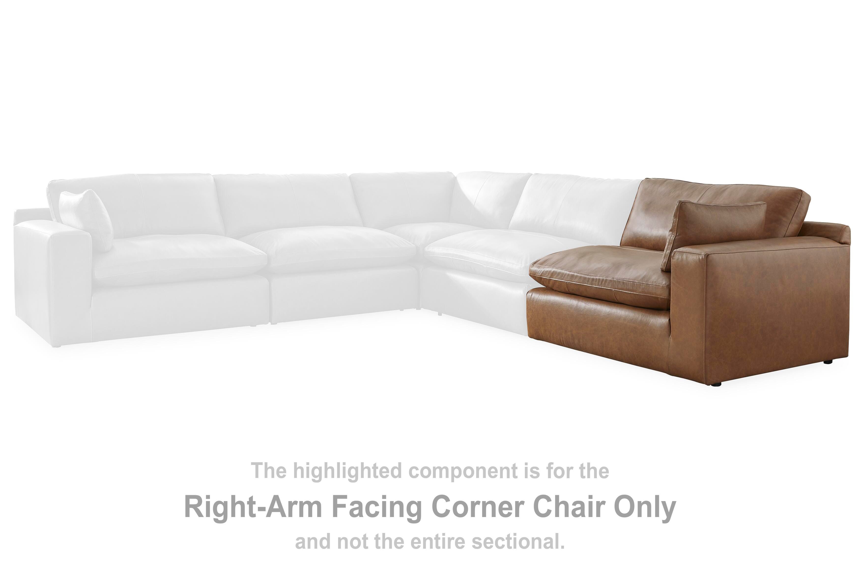 Emilia Right-Arm Facing Corner Chair, , large