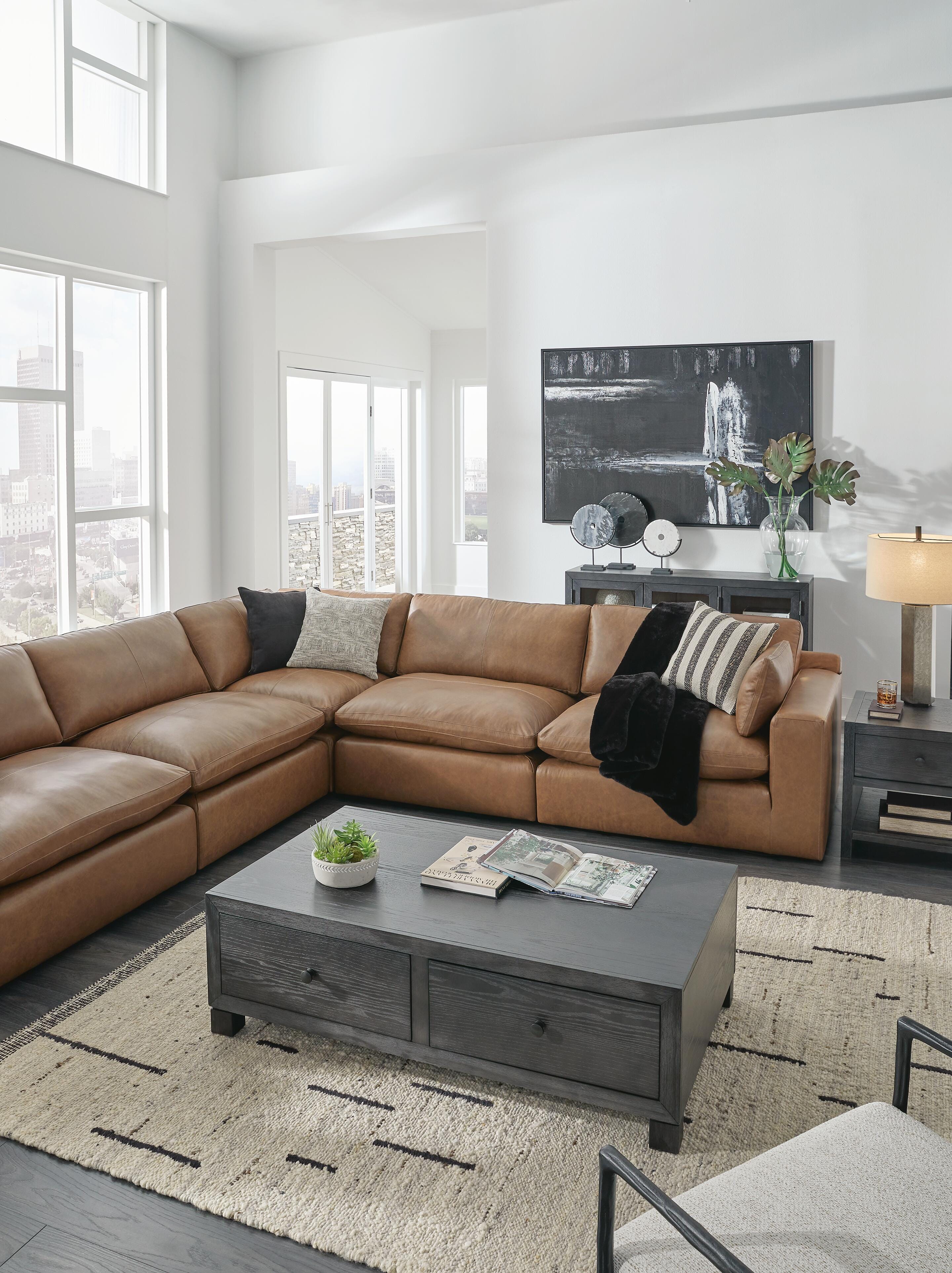 Emilia 5-Piece Sectional - image 4