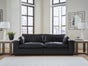 Emilia 2-Piece Sectional Loveseat, Black, large