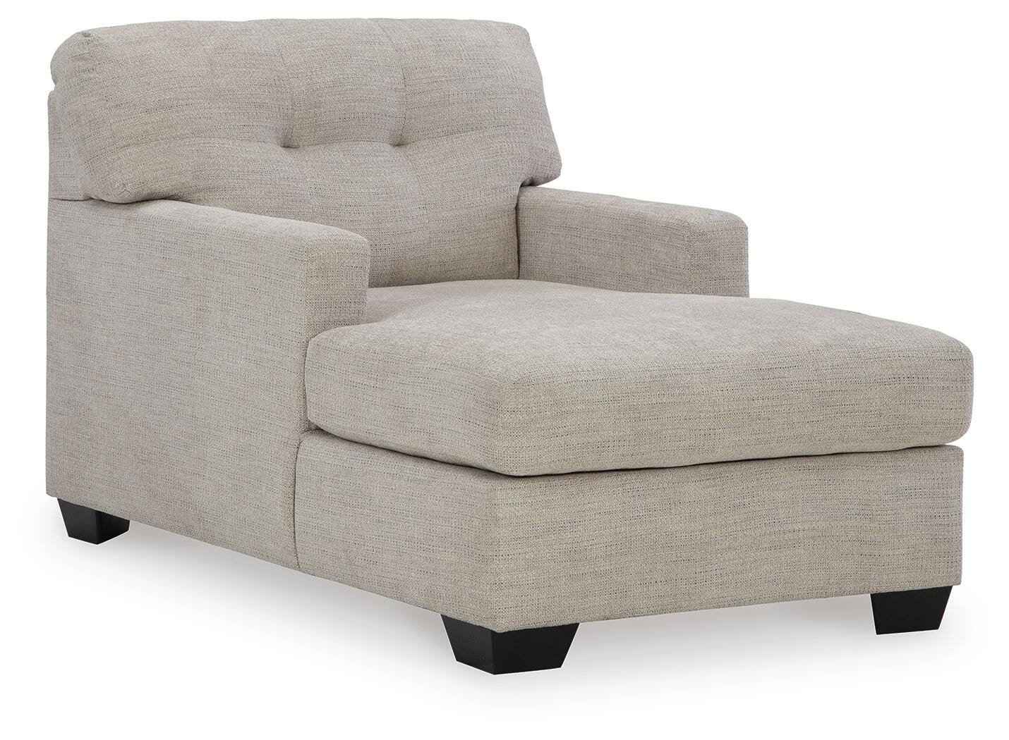Mahoney Chaise, Pebble, large