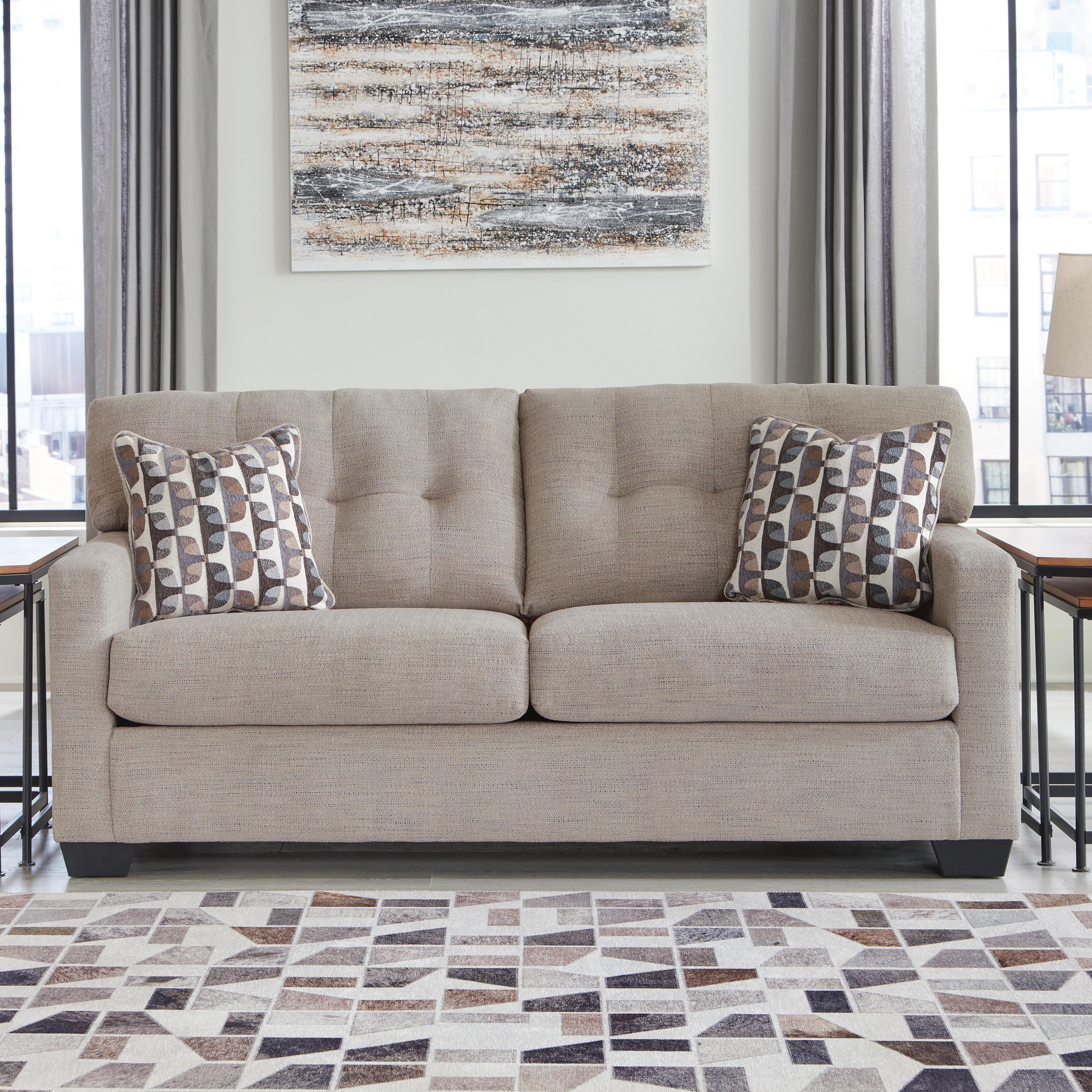 Mahoney Sofa, Pebble, large