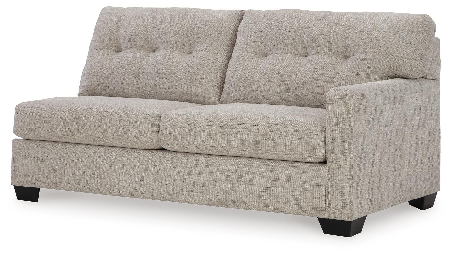 Mahoney sofá cama completo con el brazo derecho de frente - image 3