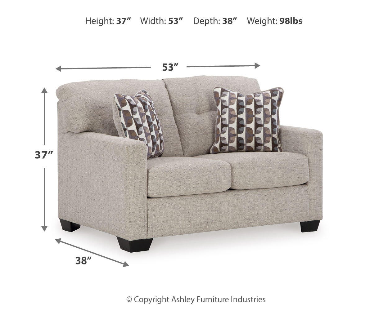 Mahoney Loveseat - image 6