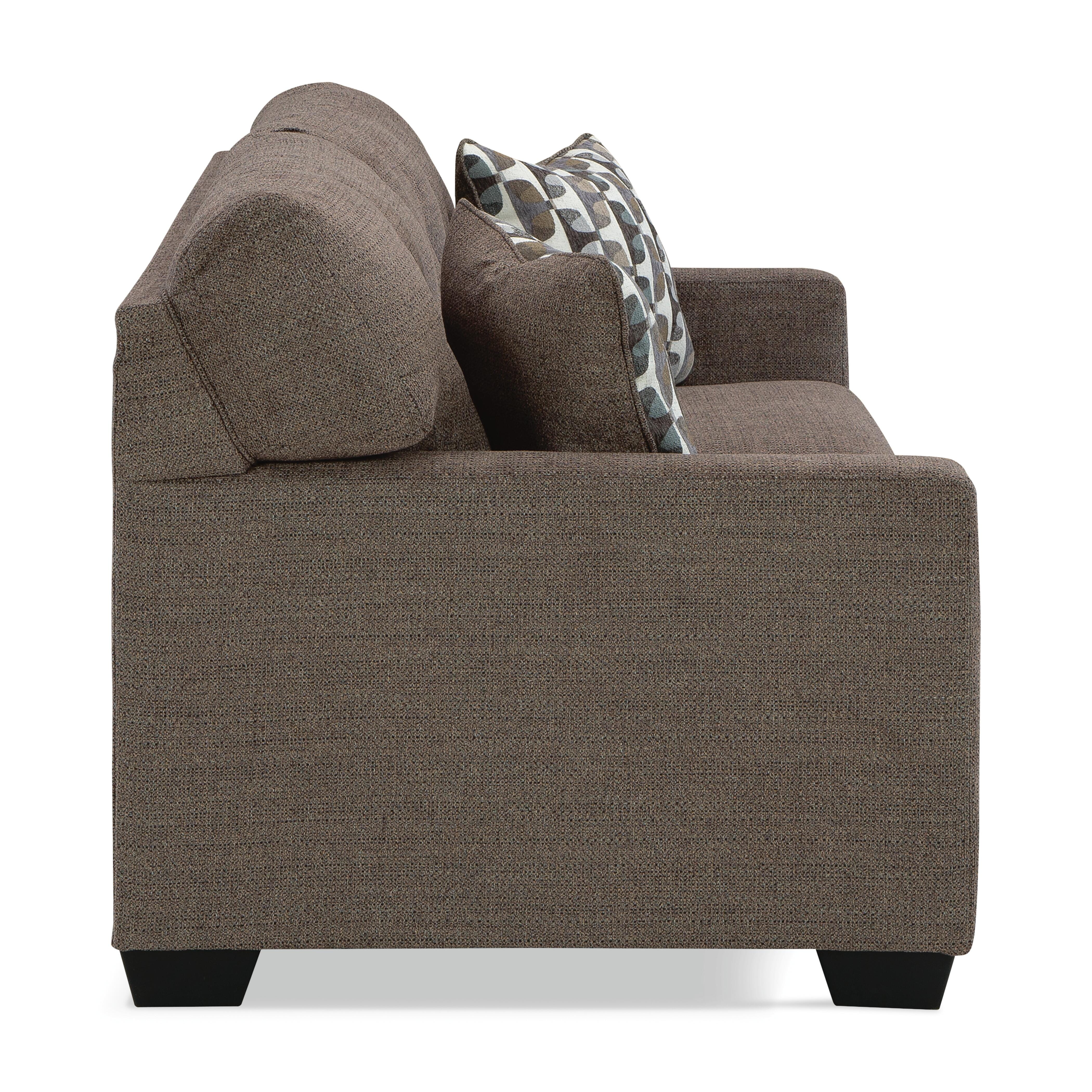 Mahoney Sofa, Chocolate, large