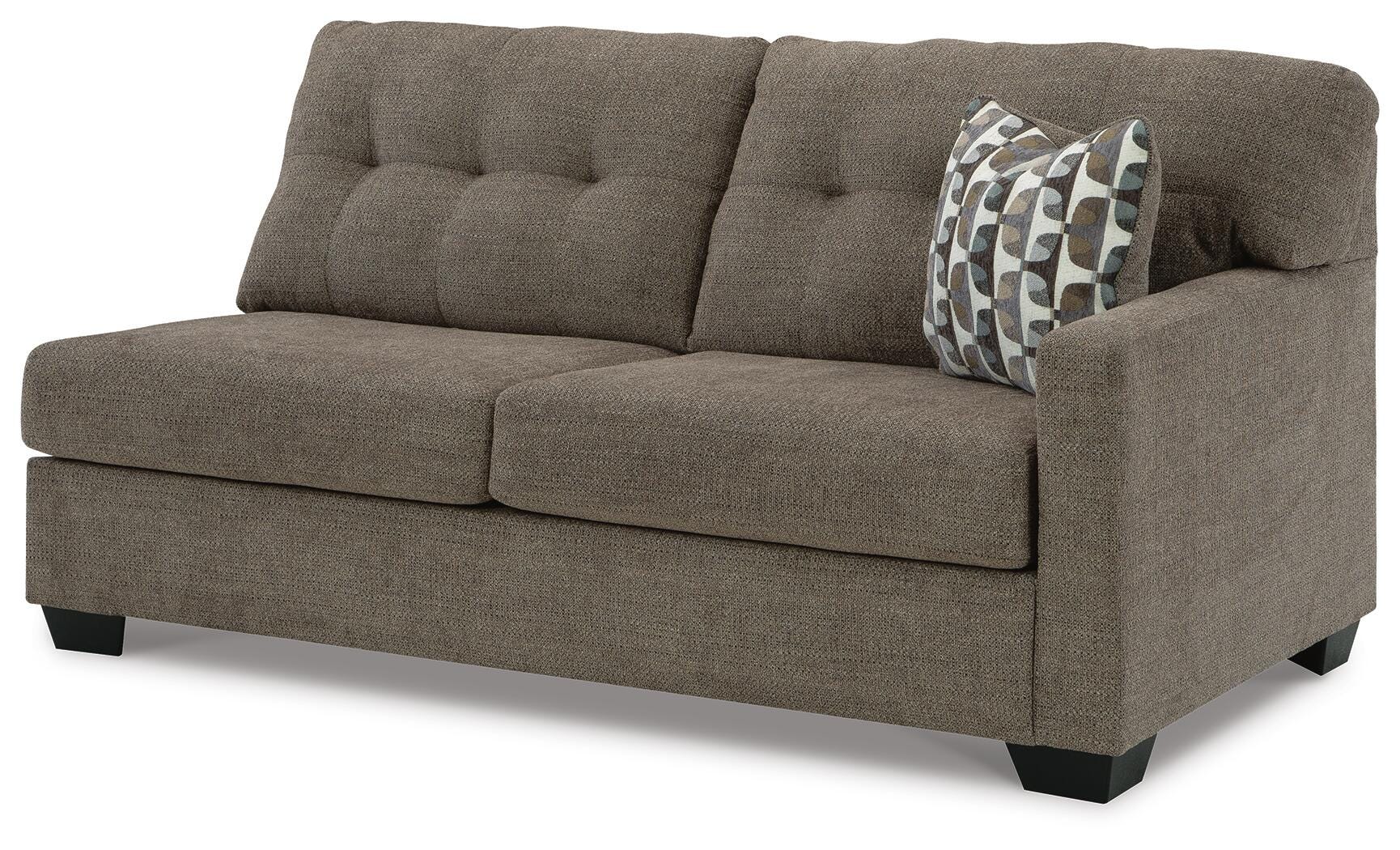 Mahoney sofá cama completo con el brazo derecho de frente - image 1