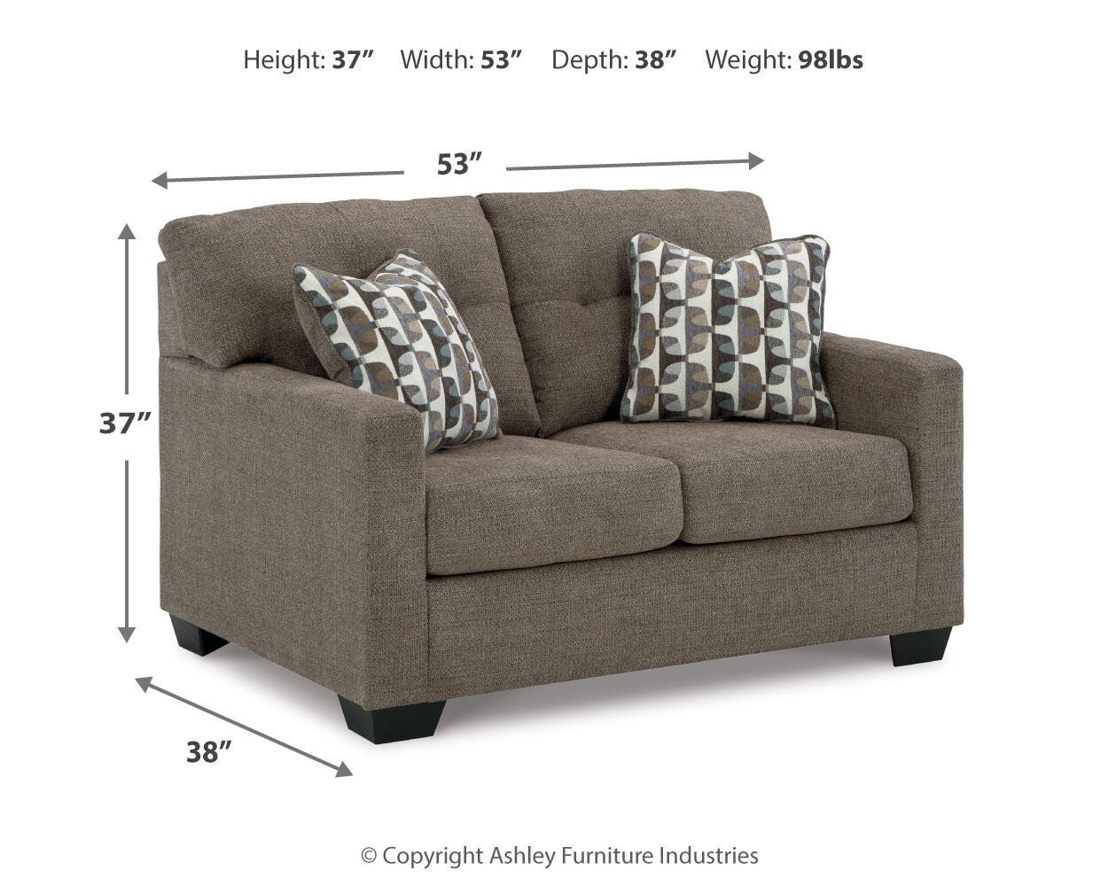 Mahoney Loveseat - image 6