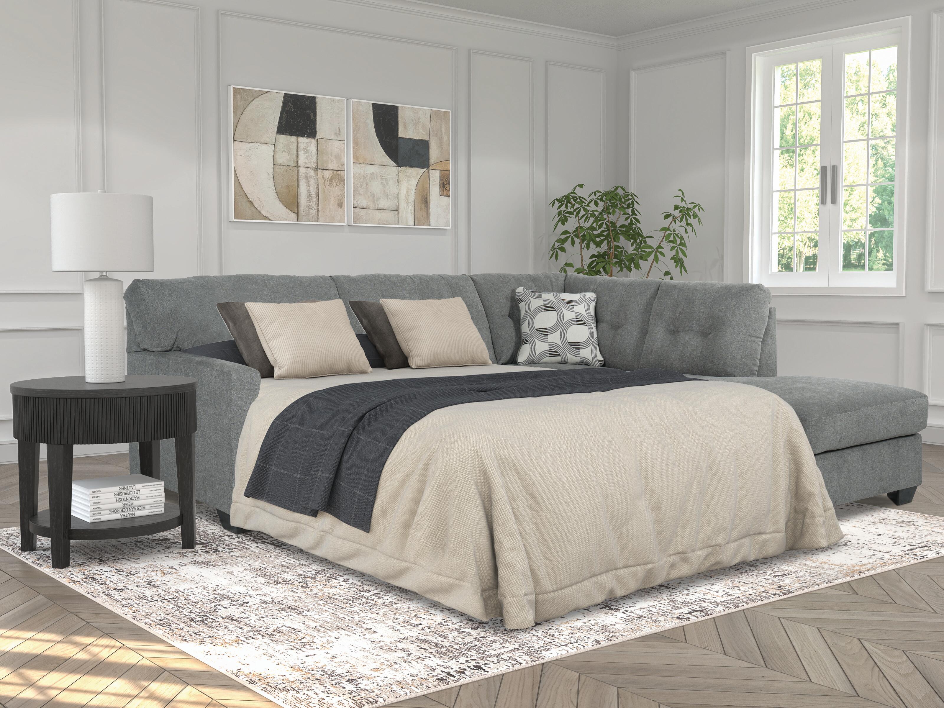 Mahoney 2-Piece Sleeper Sectional with Chaise - image 1