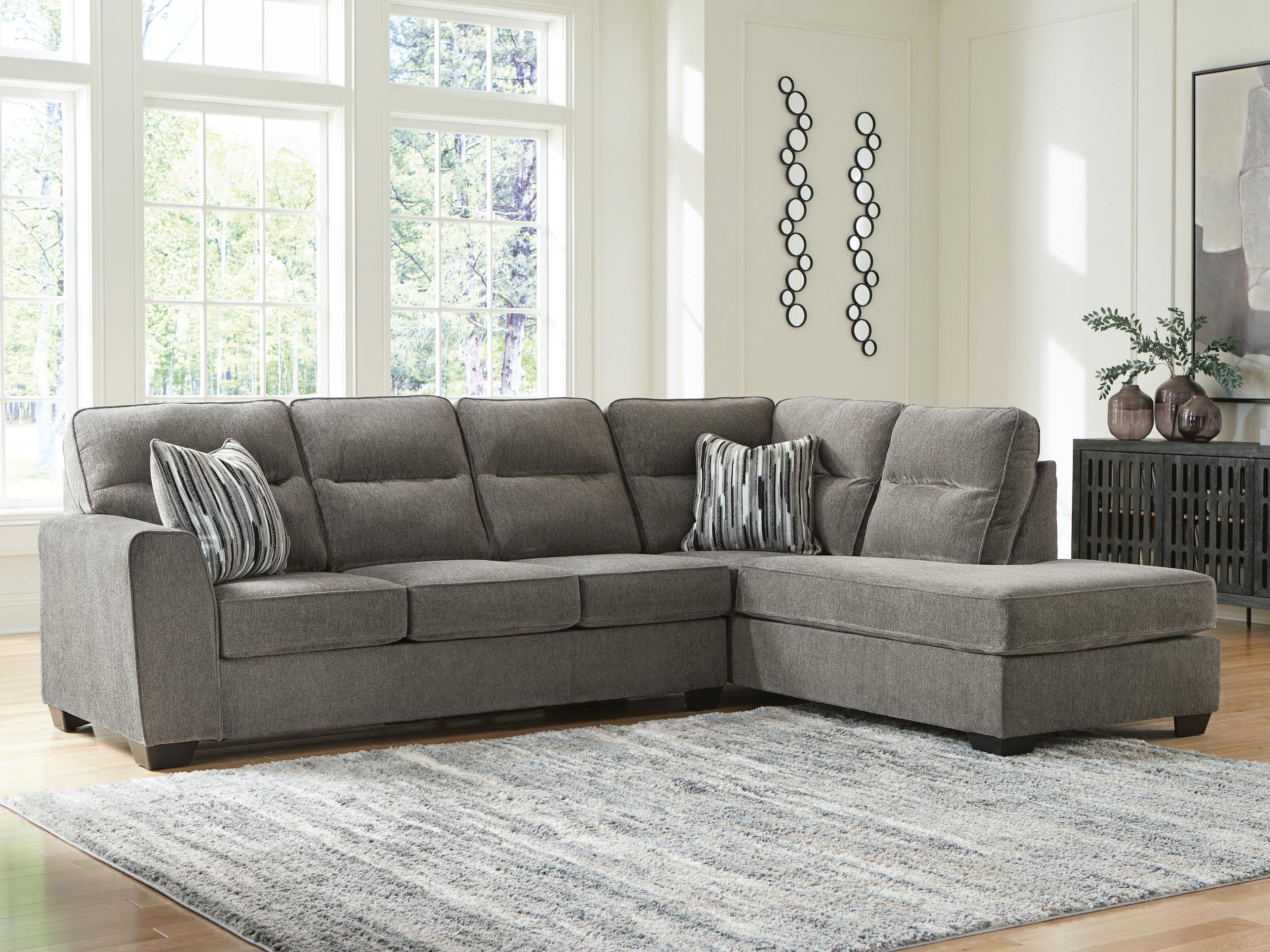 Seccional Olten de 2 piezas con chaise lounge - image 2