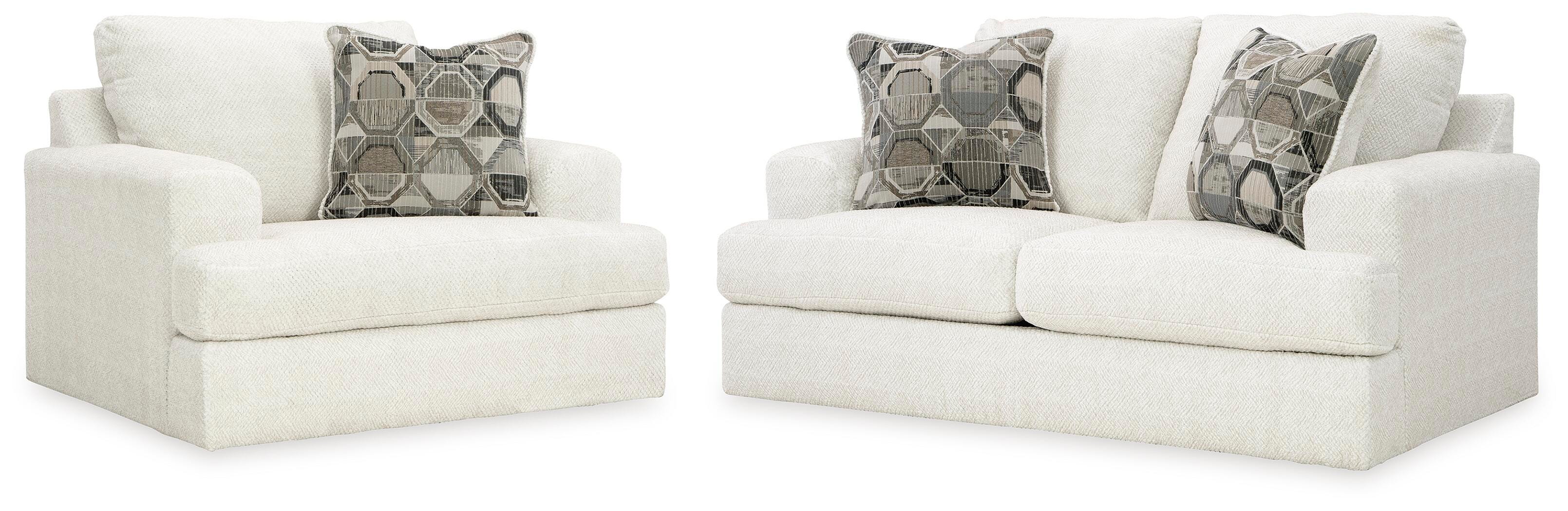 Sofá de dos plazas y sillón Karinne - image 1
