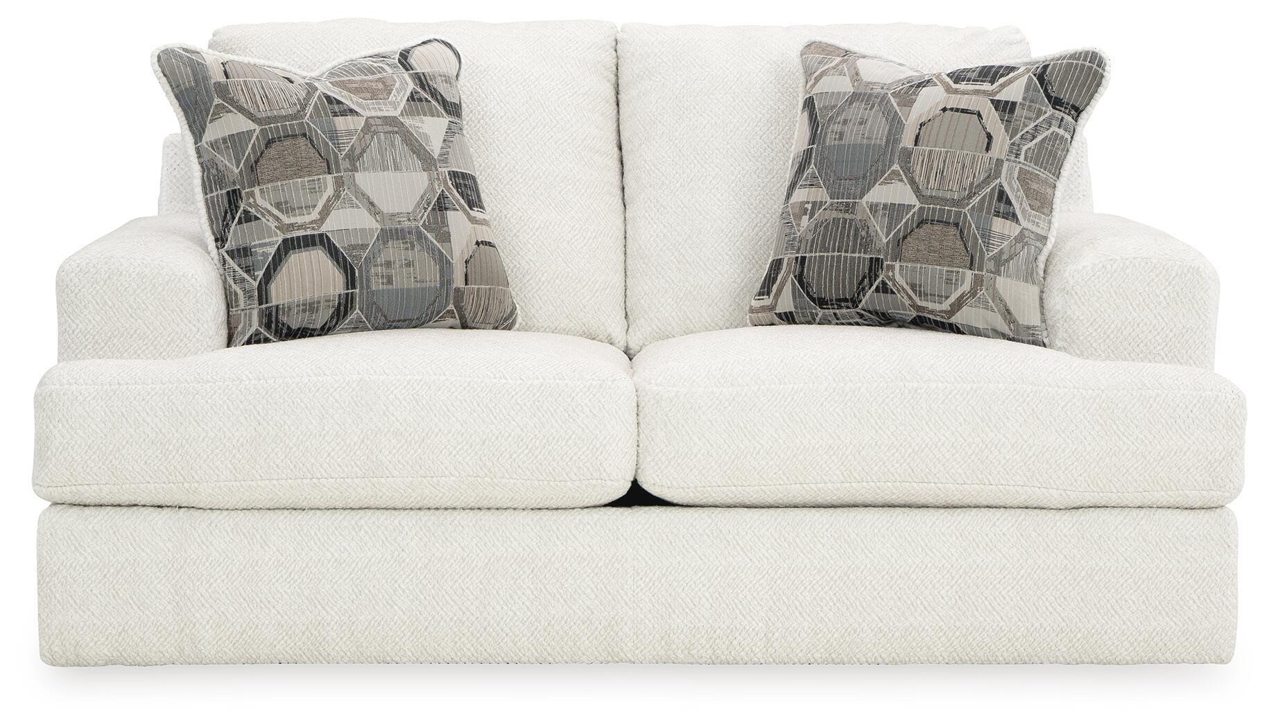 Karinne Loveseat, Linen, large