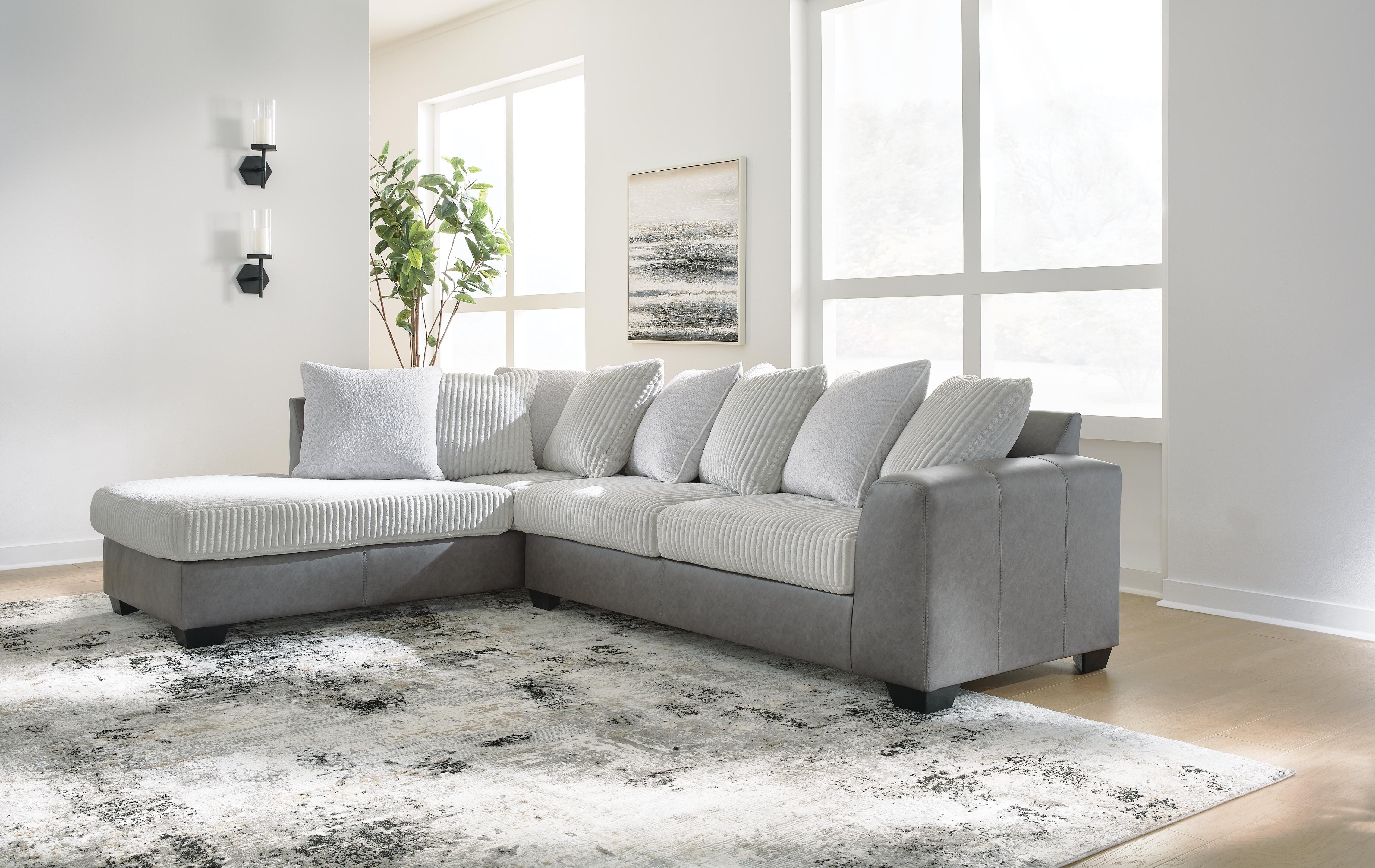 Seccional Clairette Court de 2 piezas con chaise lounge - image 2