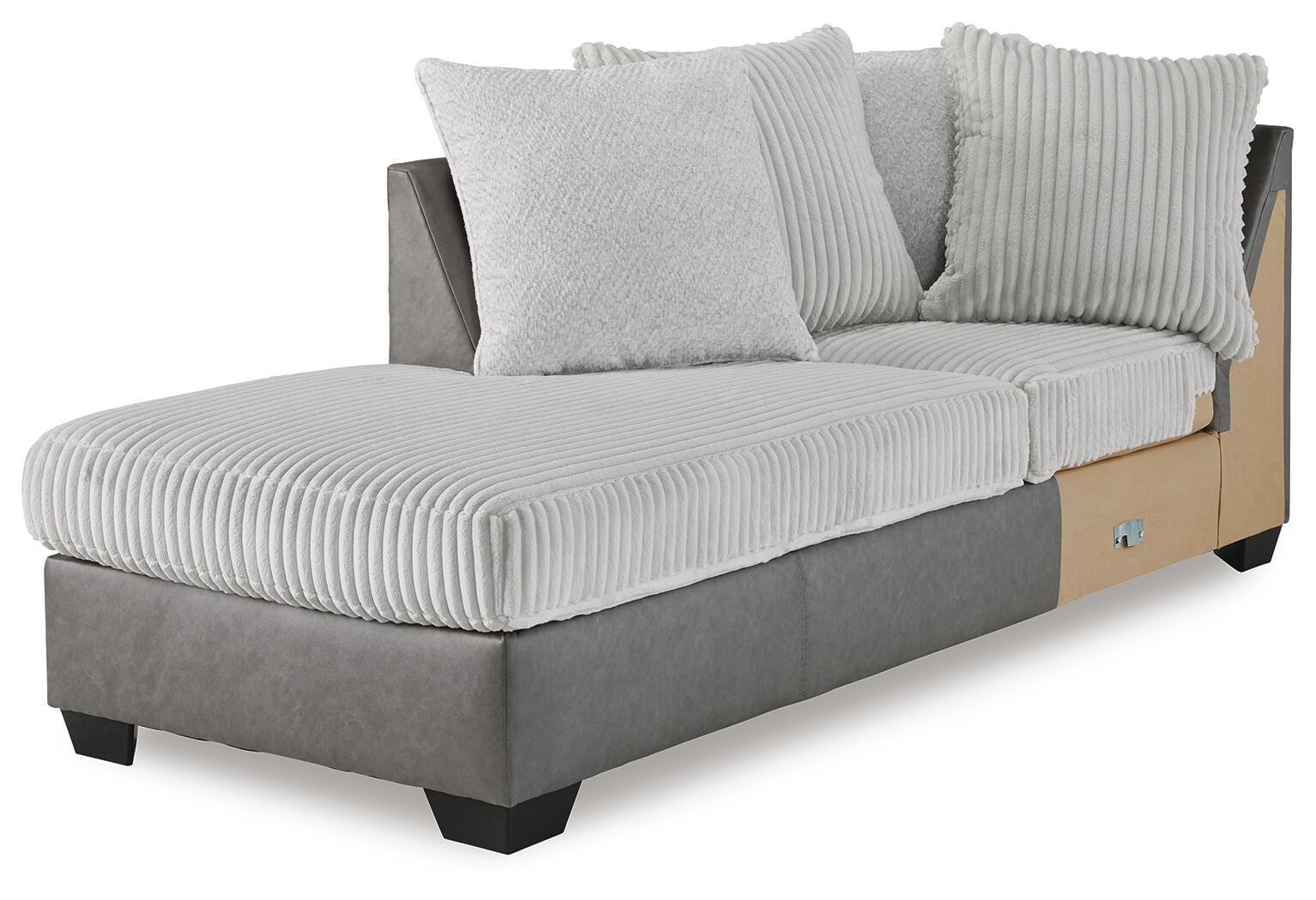 Chaise de esquina Clairette Court con brazo a la izquierda - image 1