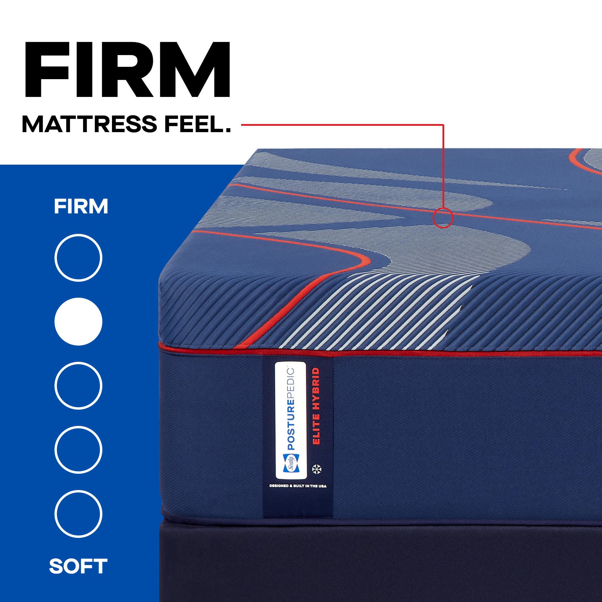 Sealy Posturepedic&reg; Elite Brenham II Hybrid Firm Twin XL Mattress