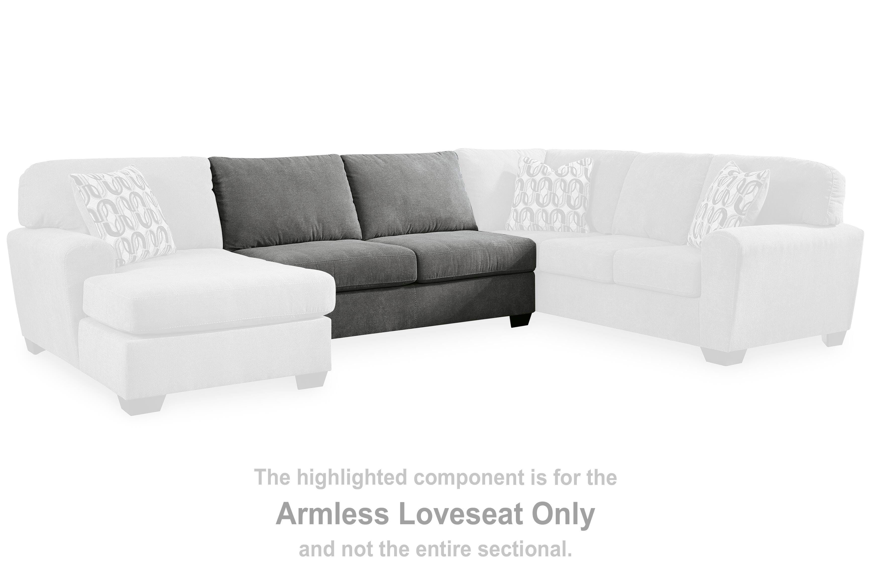 Birkdale Court Armless Loveseat - image 2
