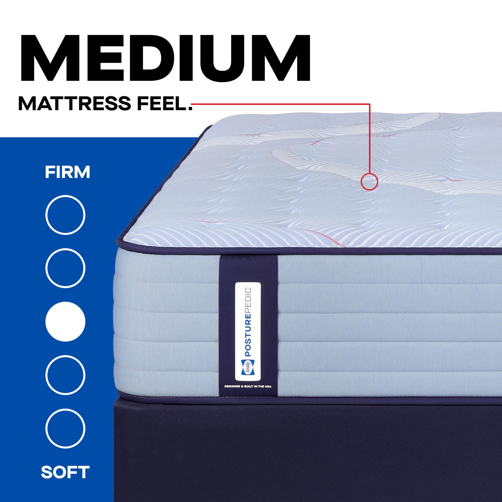 Sealy Posturepedic&reg; Cedar Knolls Medium King Mattress