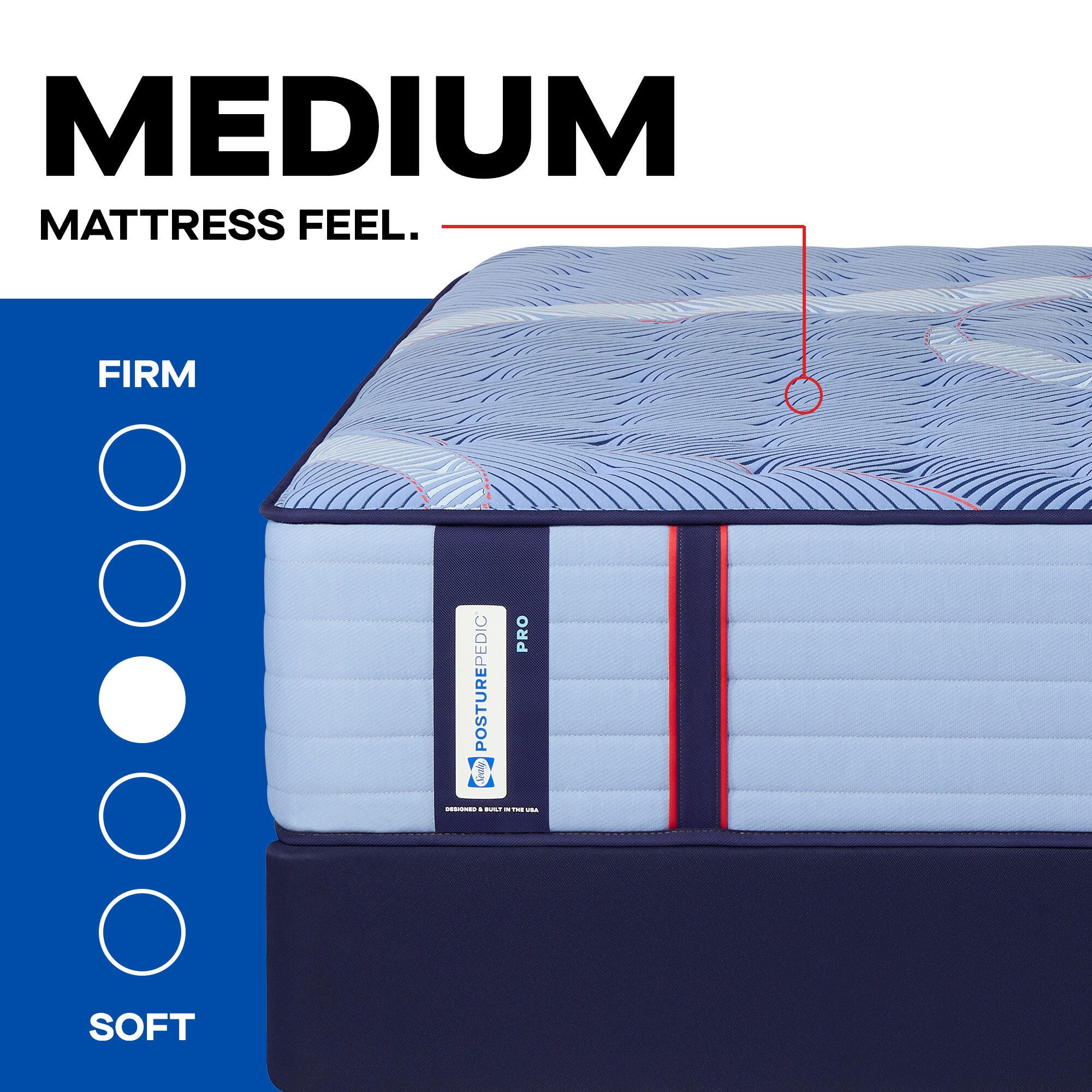 Sealy Posturepedic&reg; Pro Golden Grove Medium Queen Mattress
