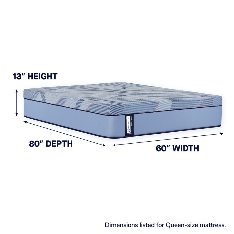 Sealy Posturepedic® Pro Golden Grove Hybrid Firm Mattress, Blue
