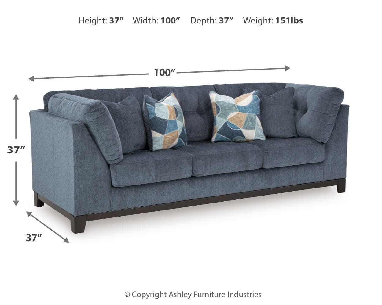 Maxon Place Dimensions