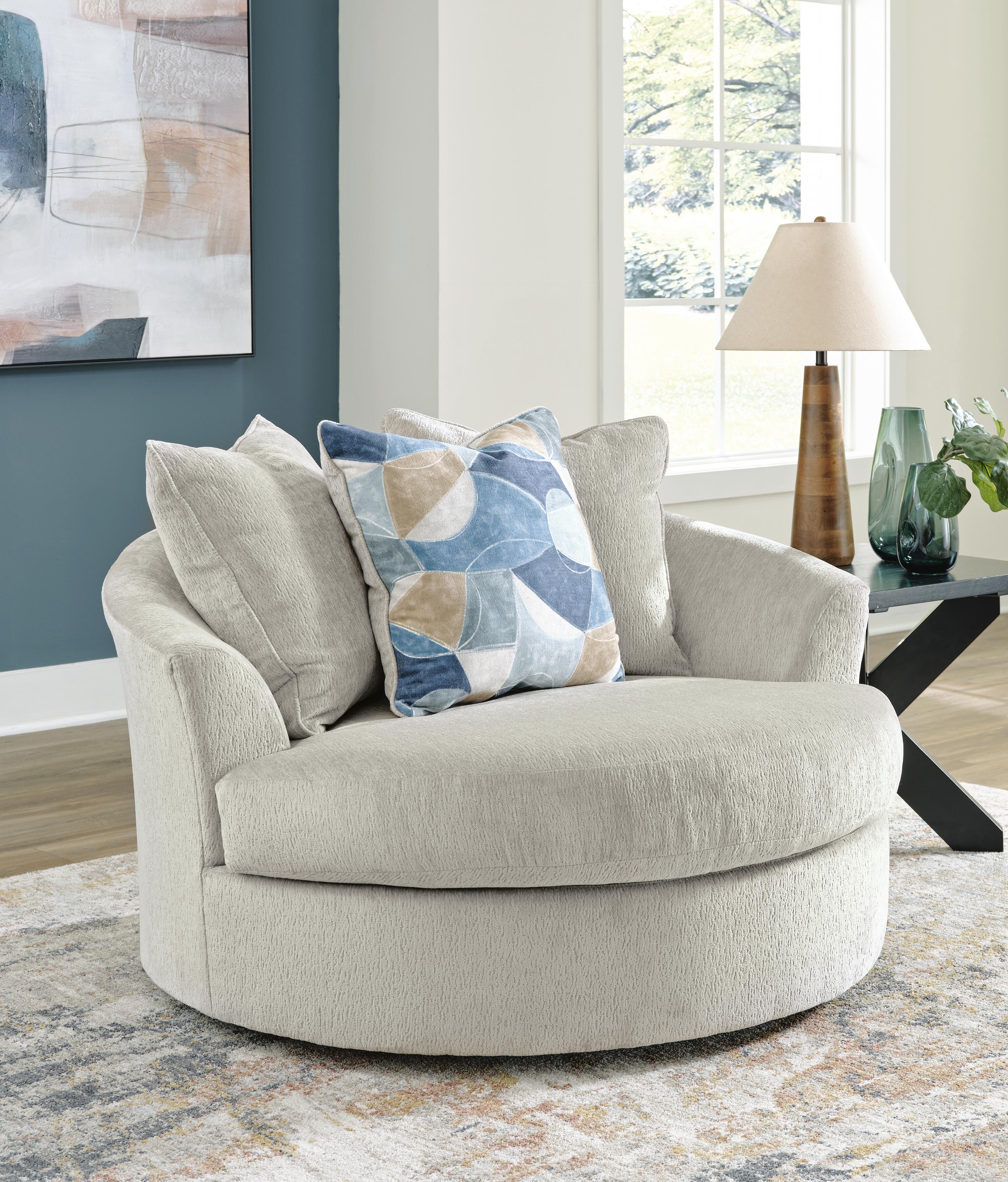 Maxon Place Oversized Swivel Accent Chair - image 1