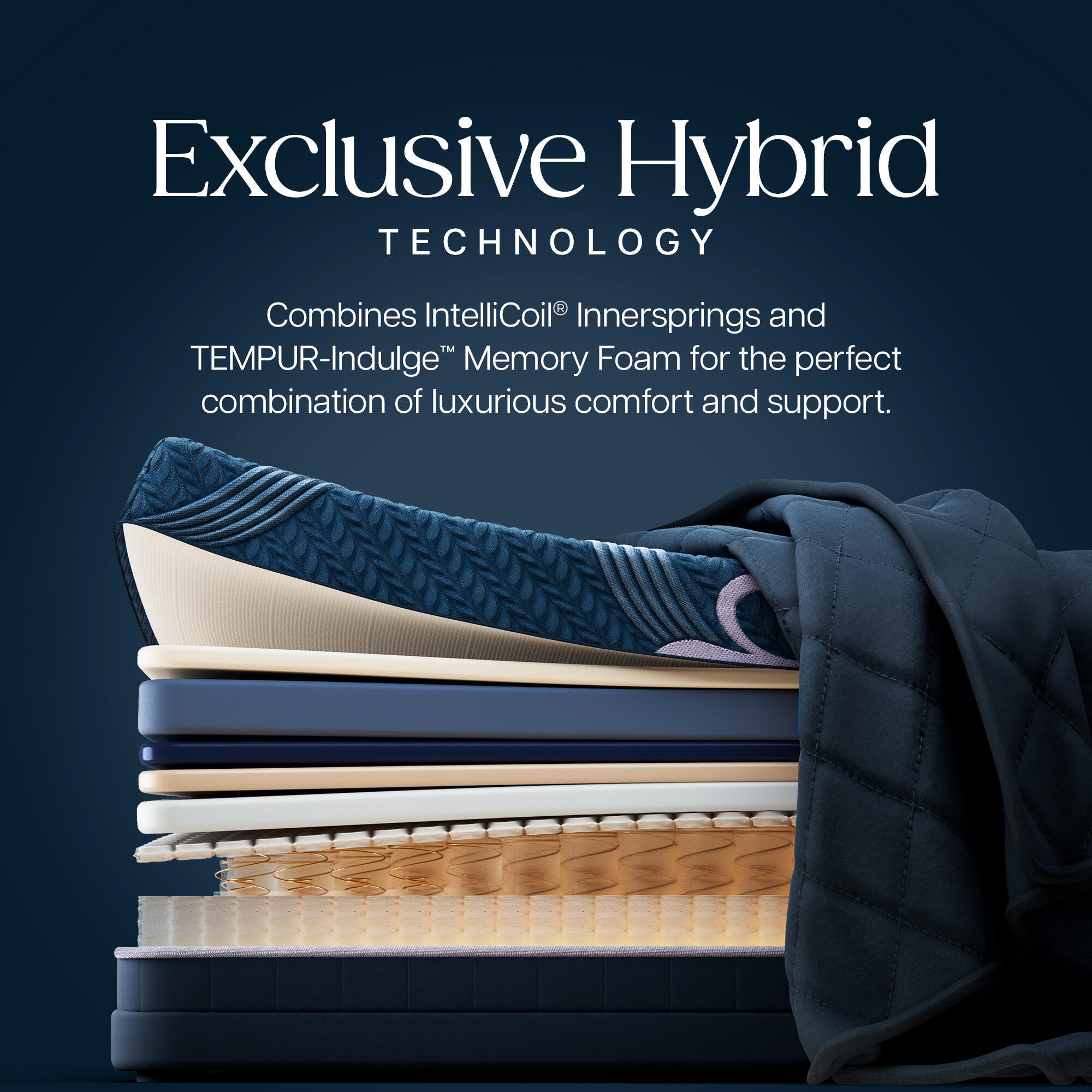 Stearns & Foster® Legacy II Queen Soft Hybrid Mattress | Ashley