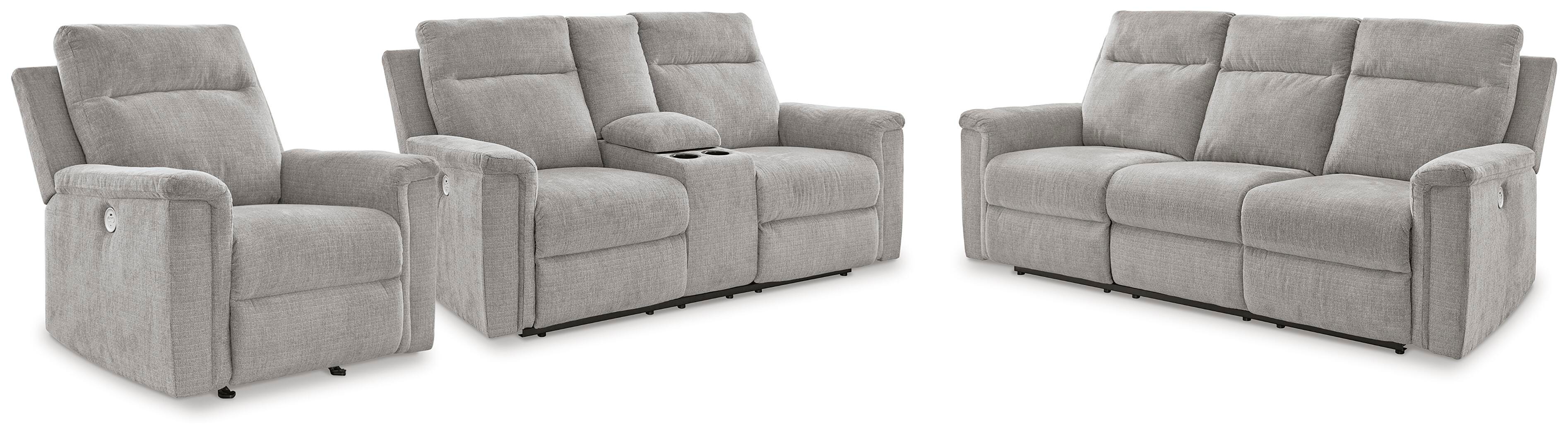 Sofá, sofá de dos plazas y sillón reclinable eléctricos Barnsana - image 2