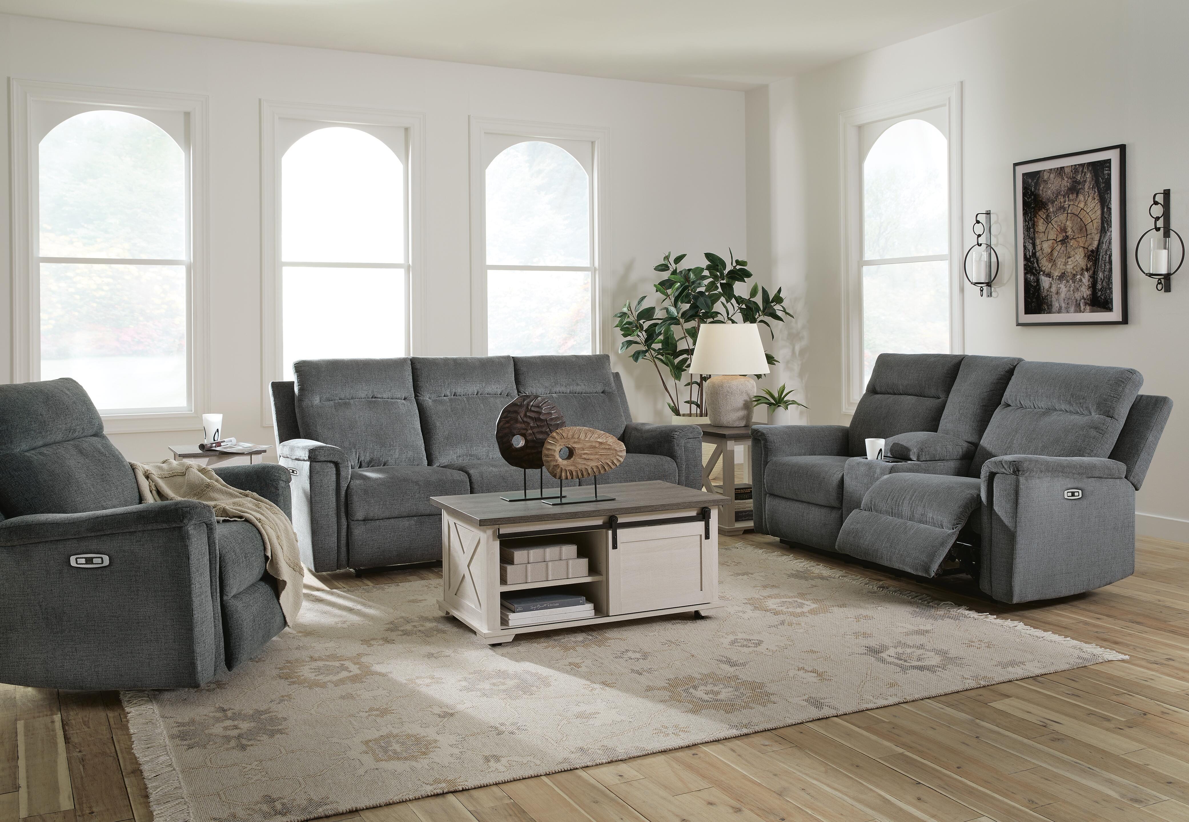 Sofá, sofá de dos plazas y sillón reclinable eléctricos Barnsana - image 1