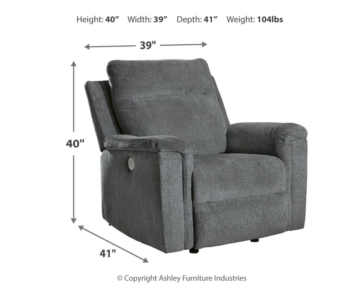 Barnsana Power Reclining Sofa, Loveseat and Recliner - image 20