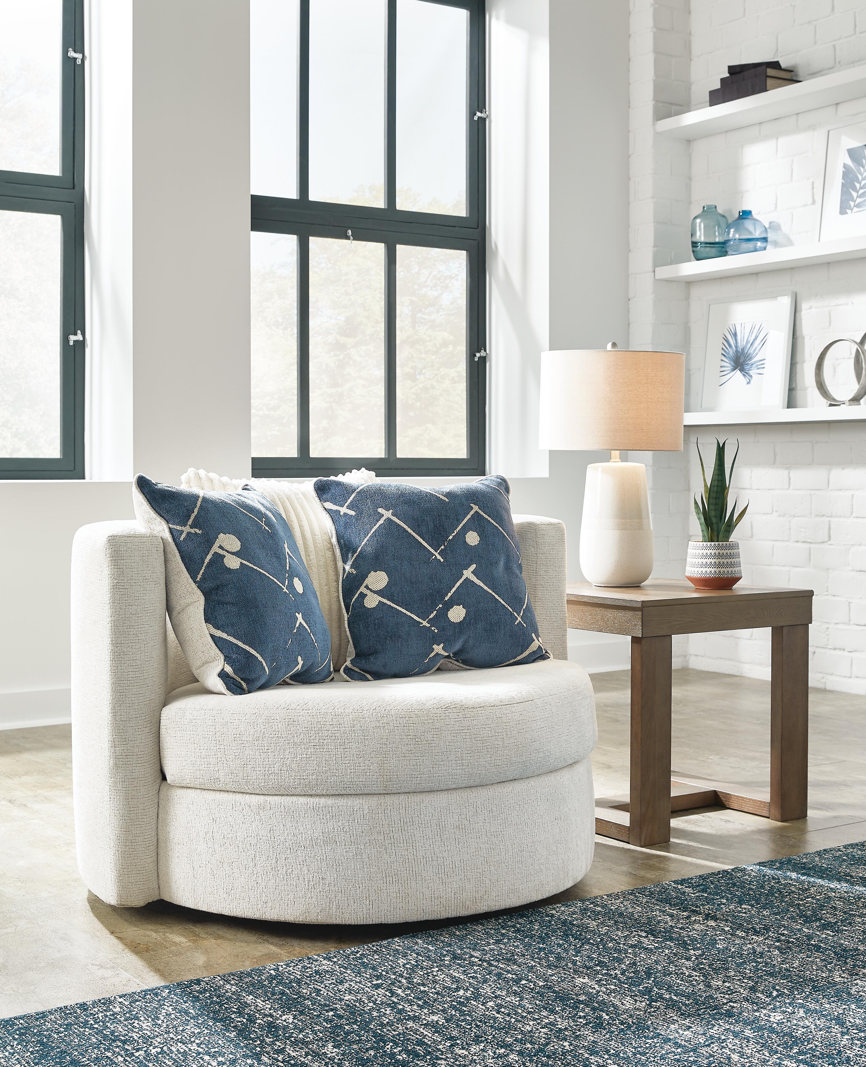 Padova Swivel Accent Chair - image 1