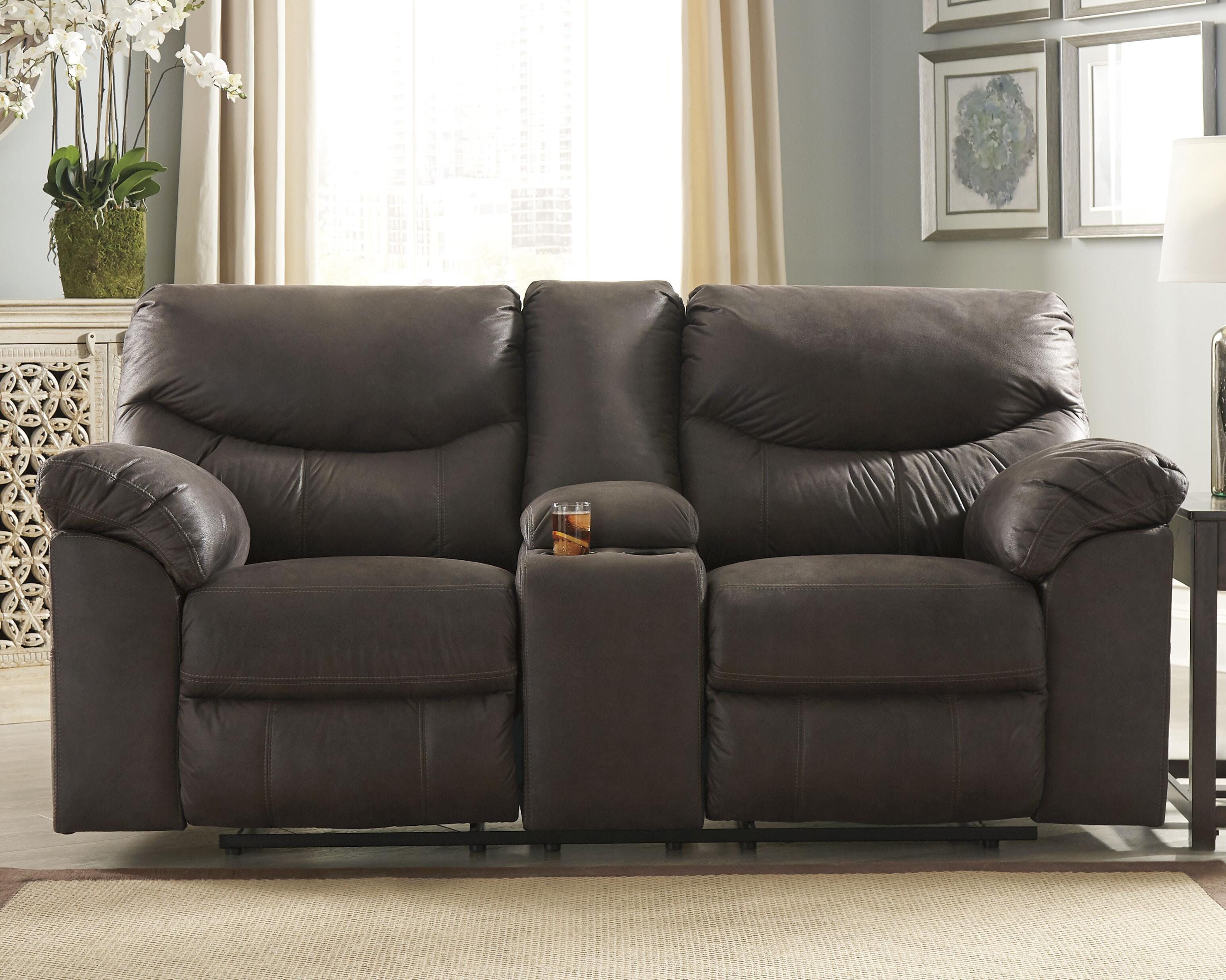 Boxberg Reclining Loveseat with Console - image 1