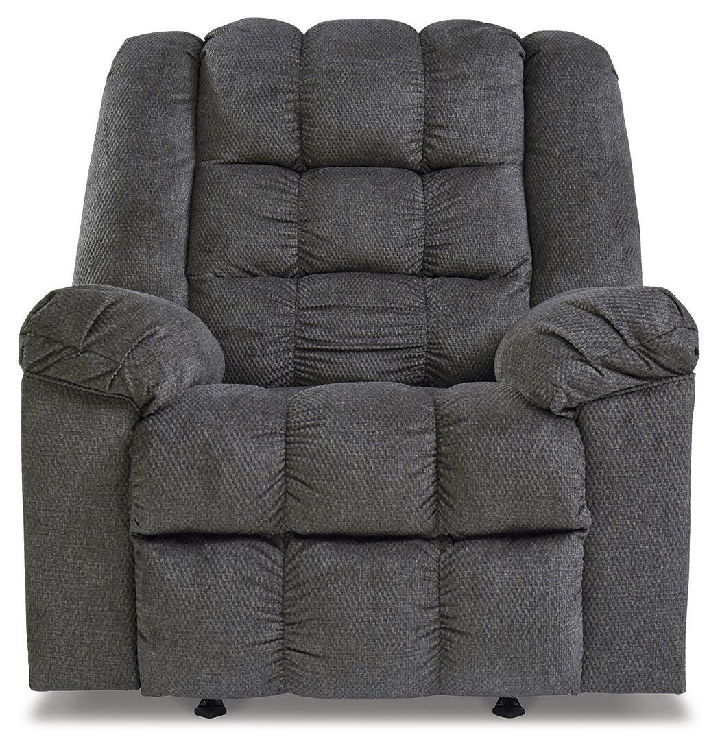 Drakestone Recliner, Charcoal, large