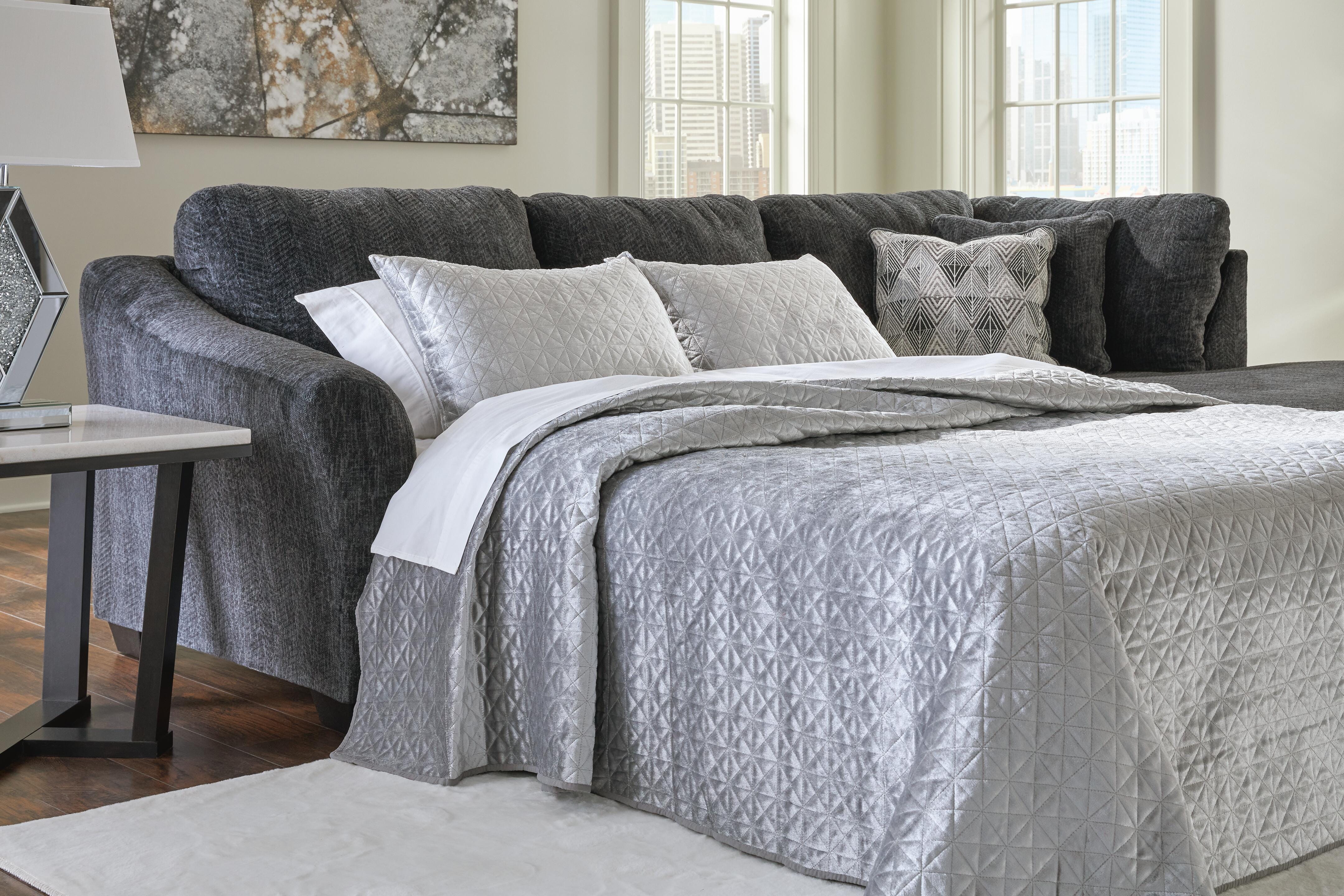 Biddeford 2-Piece Sleeper Sectional with Chaise - image 1