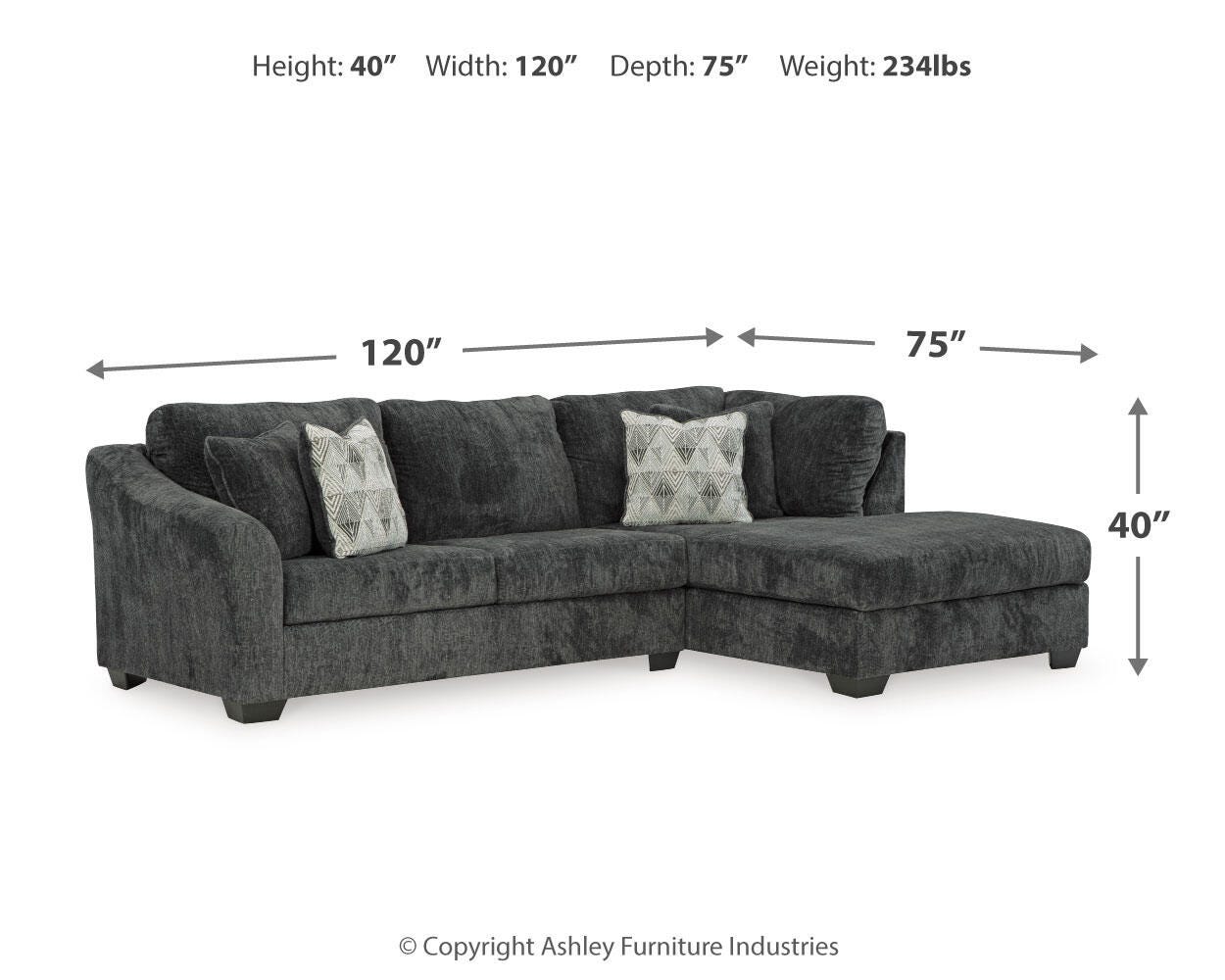 Biddeford 2-Piece Sectional with Chaise - image 4