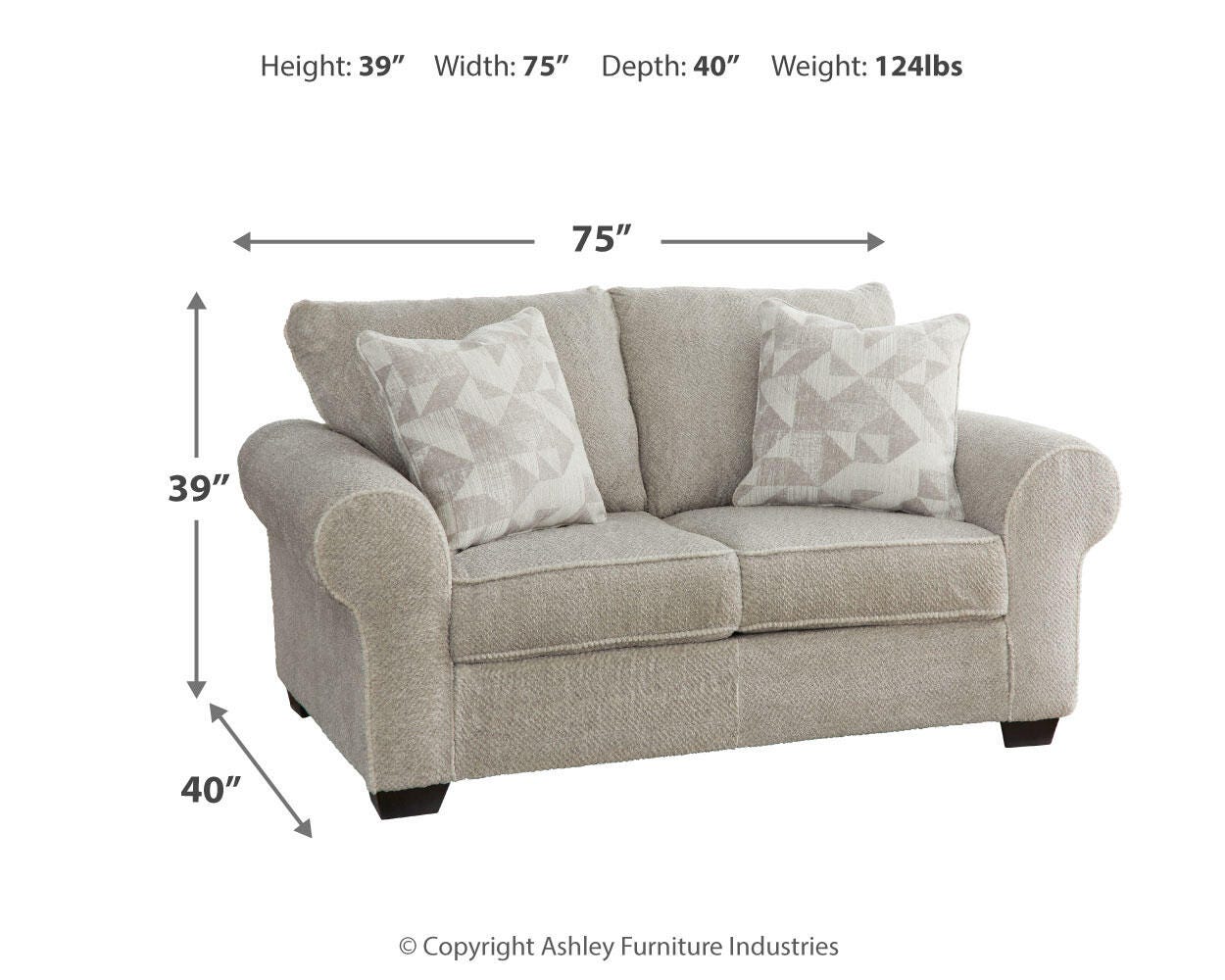 Discota Loveseat, , large