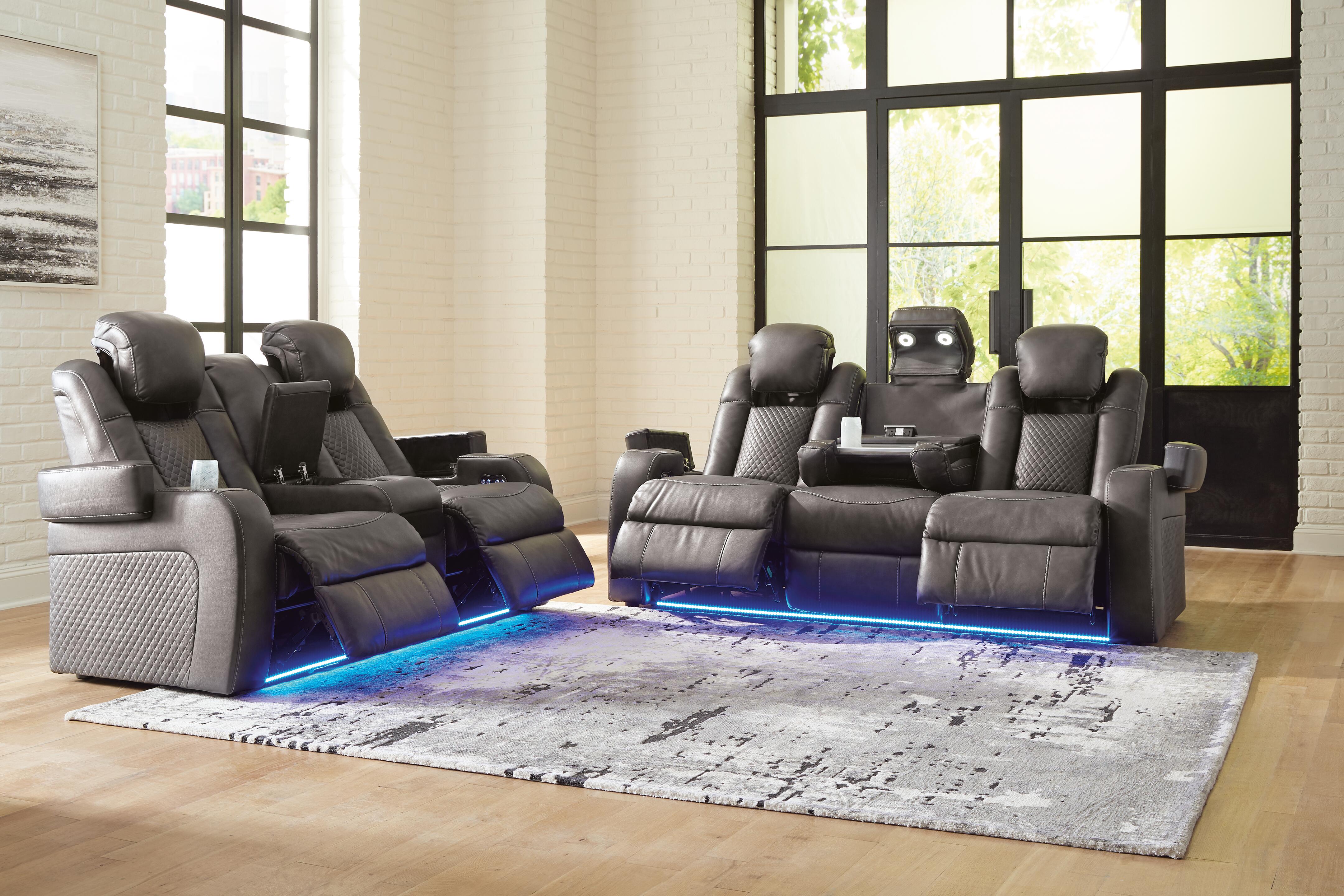 Sofá y Loveseat reclinables eléctricos Fyne-Dyme - image 4