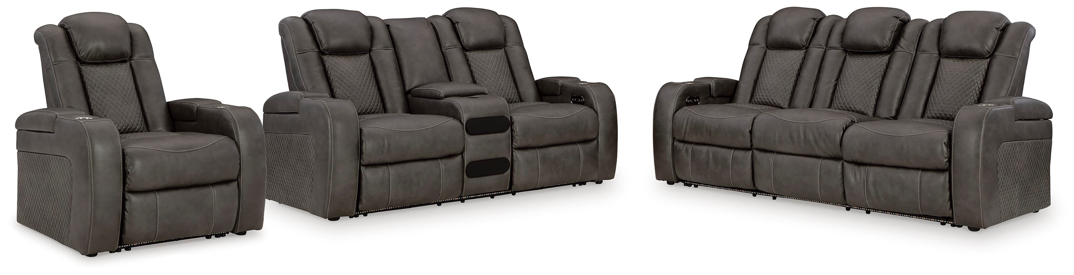 Sofá reclinable, loveseat y sillón reclinable Fyne-Dyme - image 2